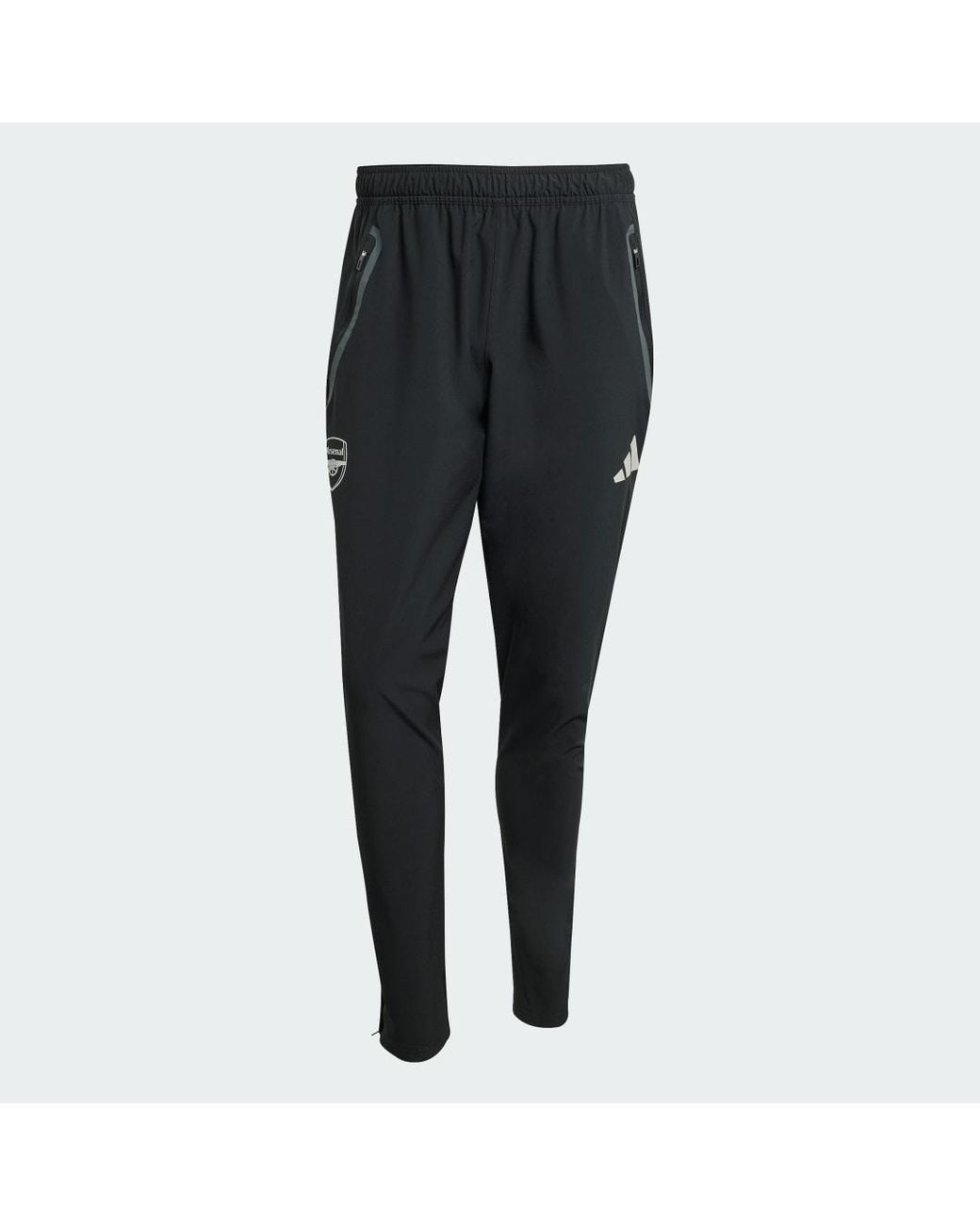 Adidas Black Arsenal Tiro 25 Competition Vis Tech Travel Pants for men