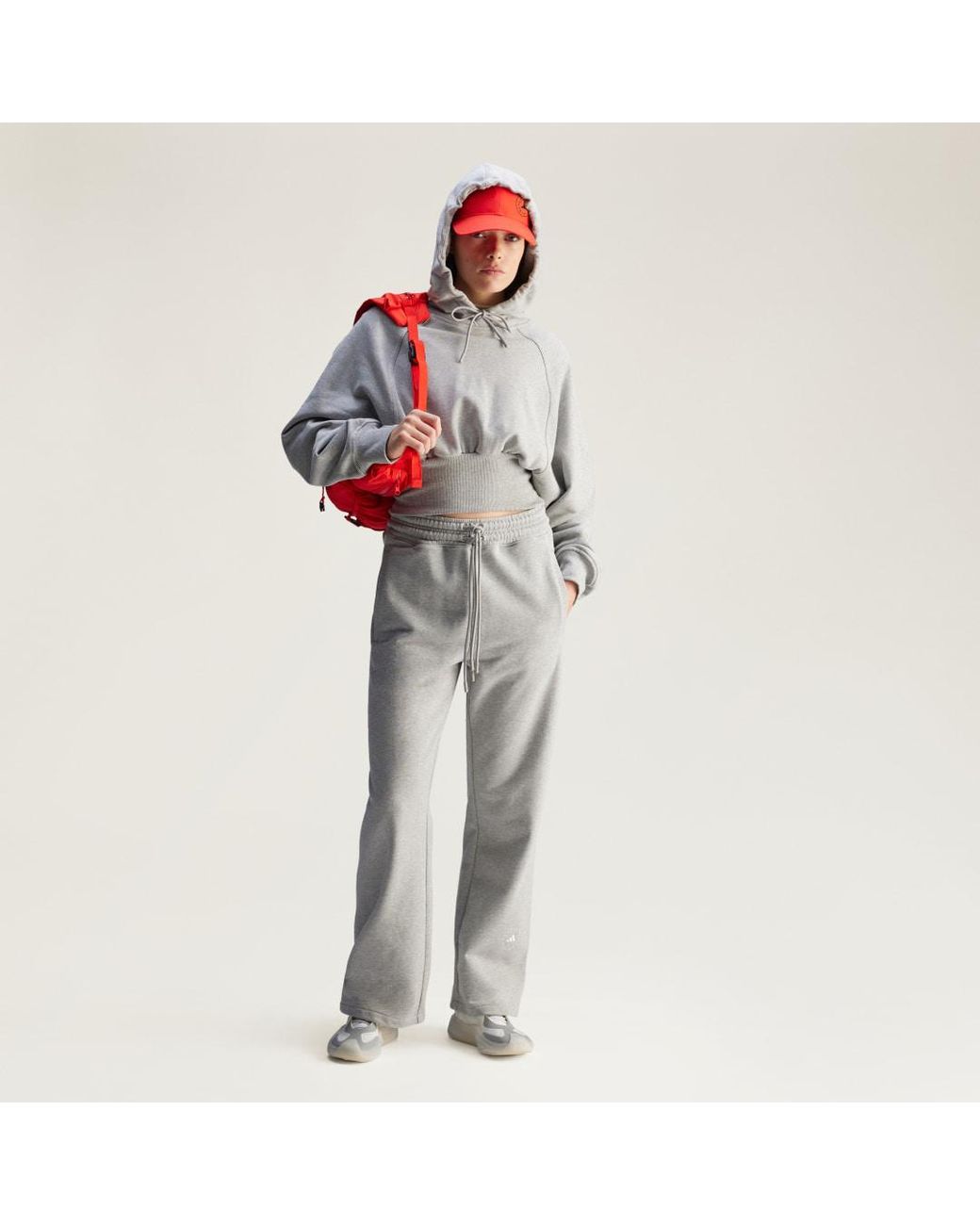 Adidas Gray By Stella Mccartney Straight Leg Joggers