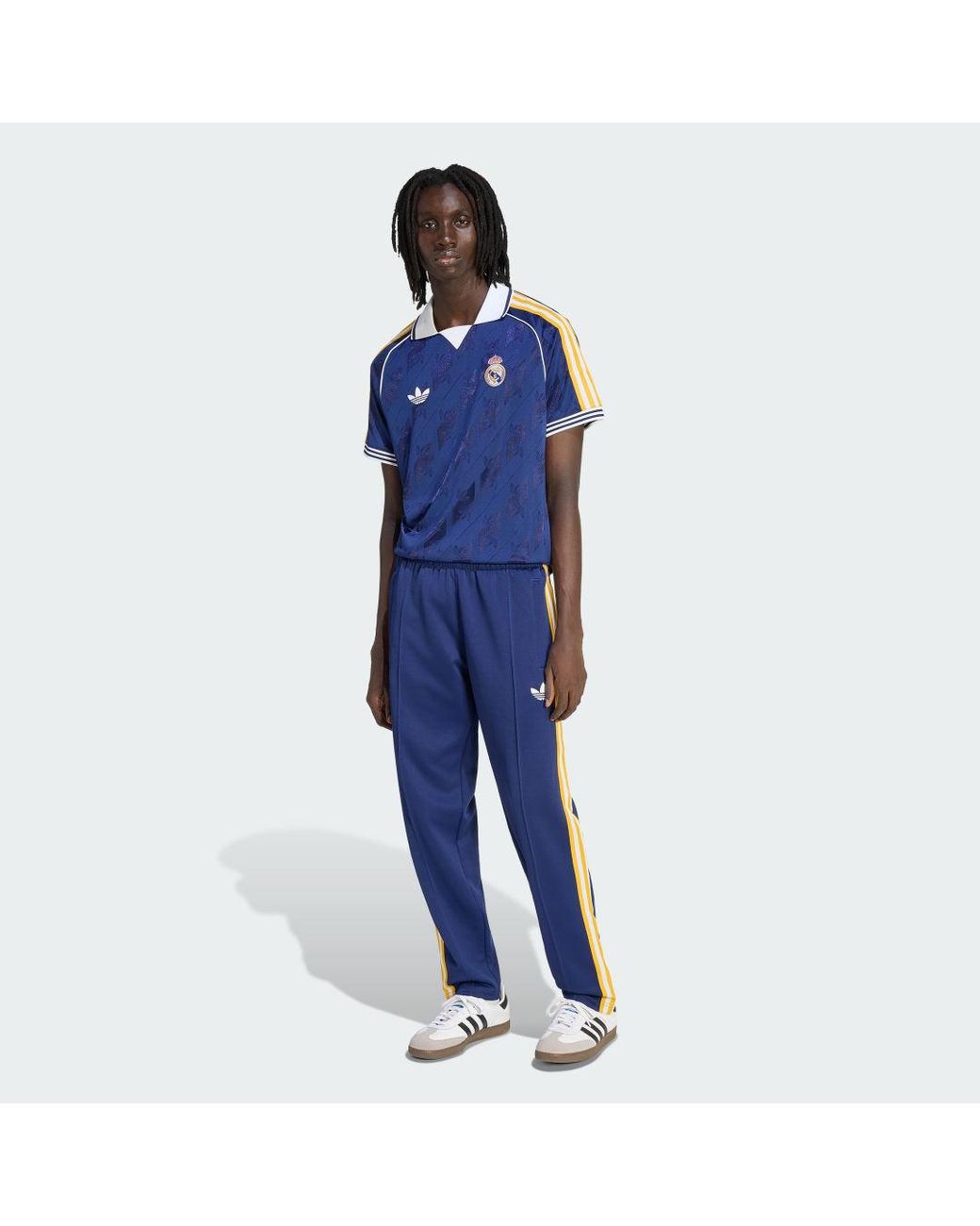 Adidas Blue Real Madrid Originals Jersey for men