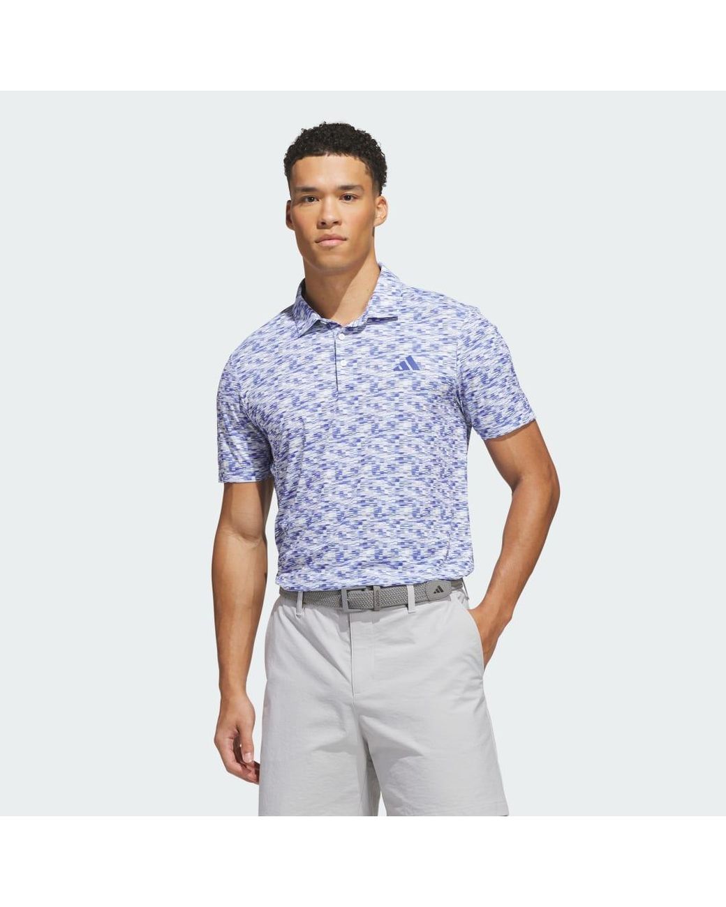 Adidas Blue Ultimate365 Featherweight Polo Shirt for men