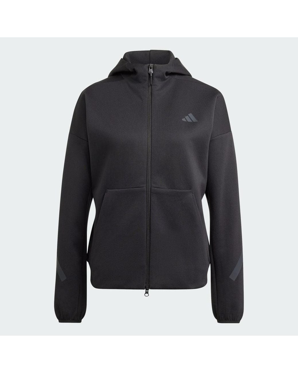 Adidas Black Z.N.E. Full Zip Hoodie