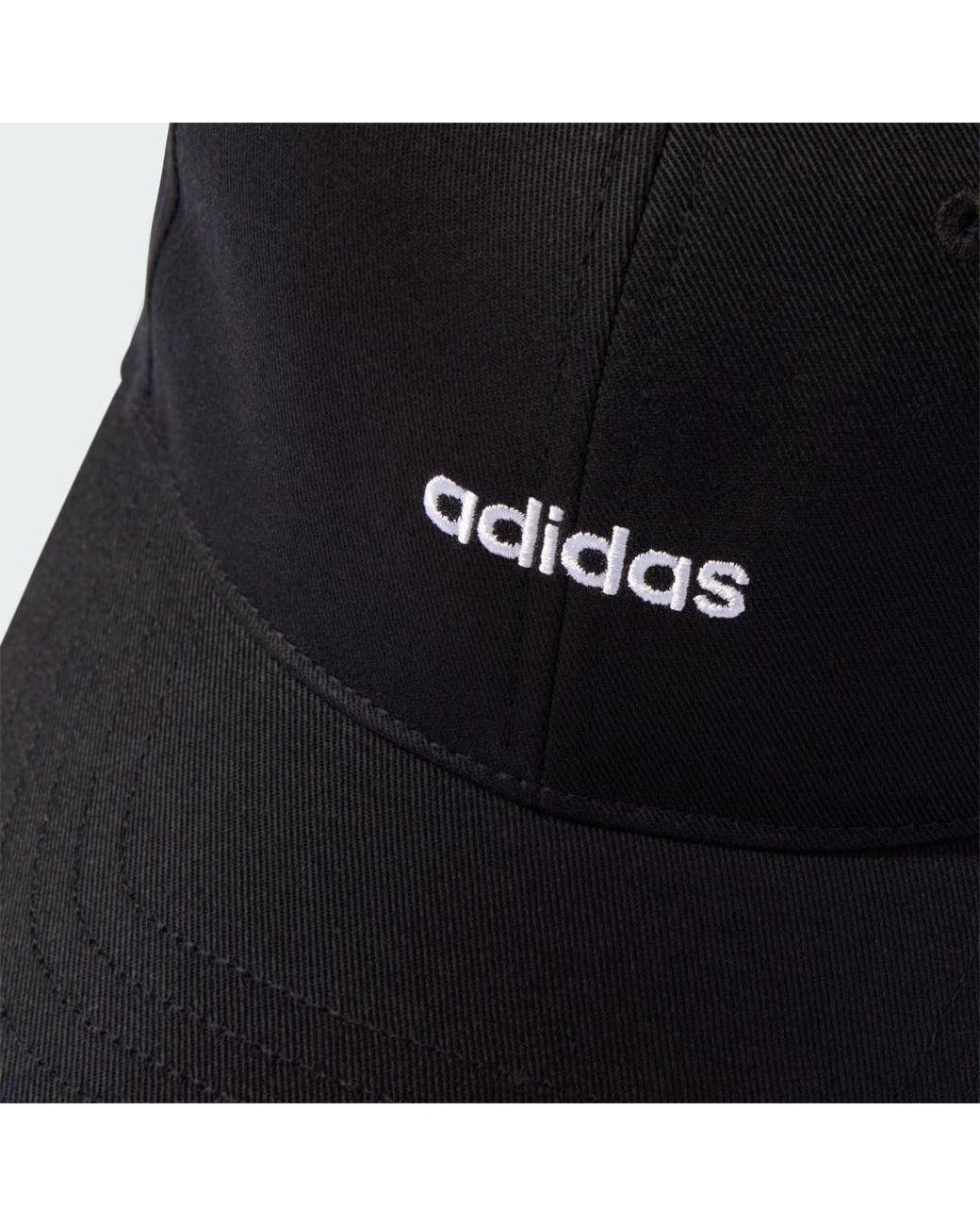 Adidas Black Linear Embroidery Baseball Cap