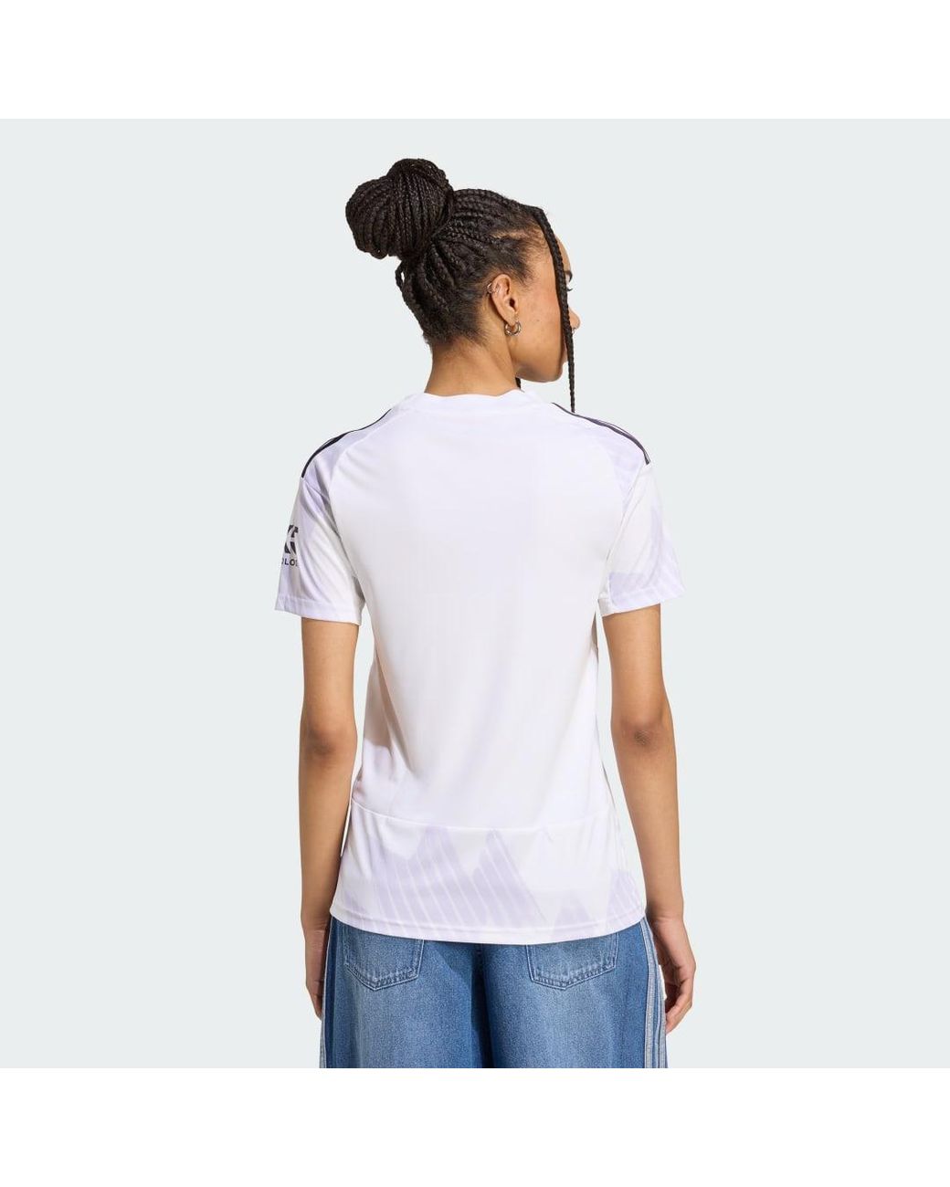 Adidas White Manchester United 25/26 Away Jersey