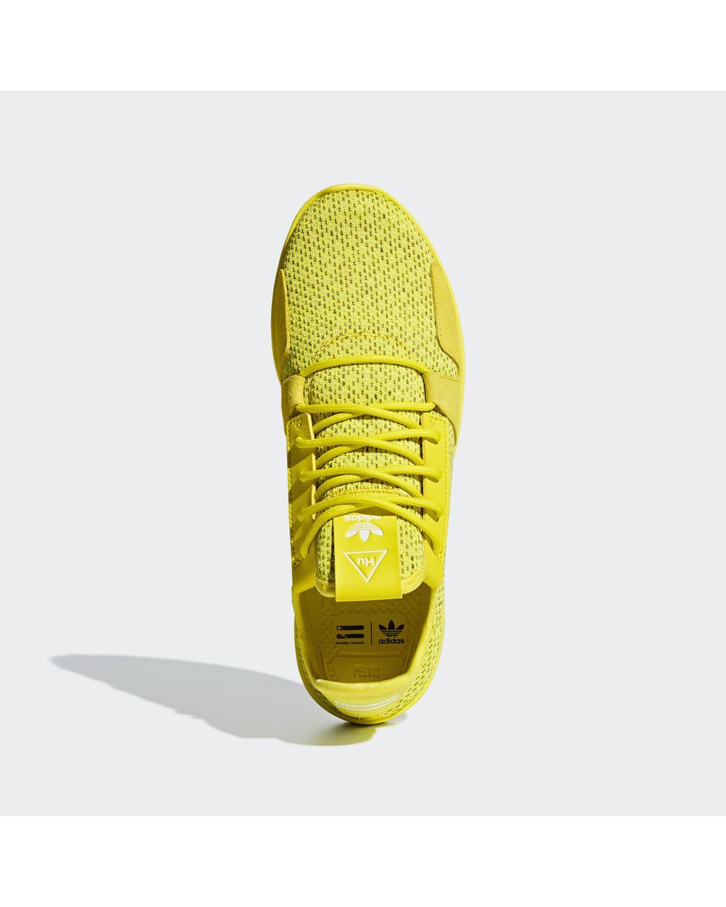adidas Pharrell Williams Tennis Hu V2 Shoes in Yellow | Lyst UK