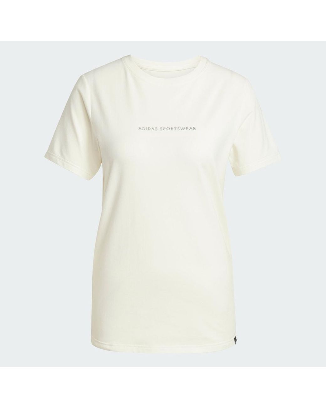Adidas White Codes Doodle Camp Graphic T-Shirt