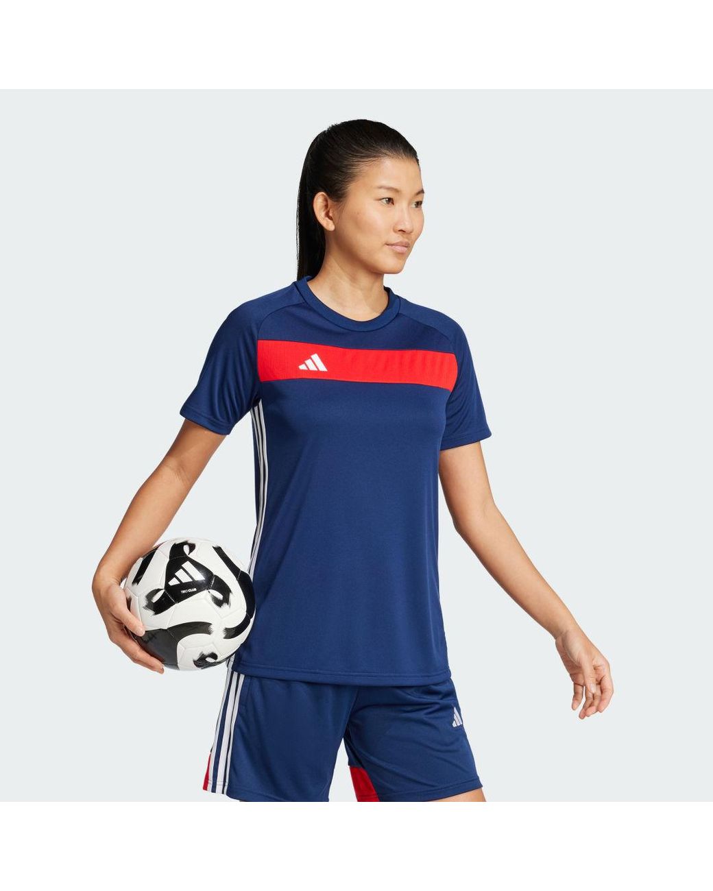 Adidas Blue Tiro 25 Essentials Jersey