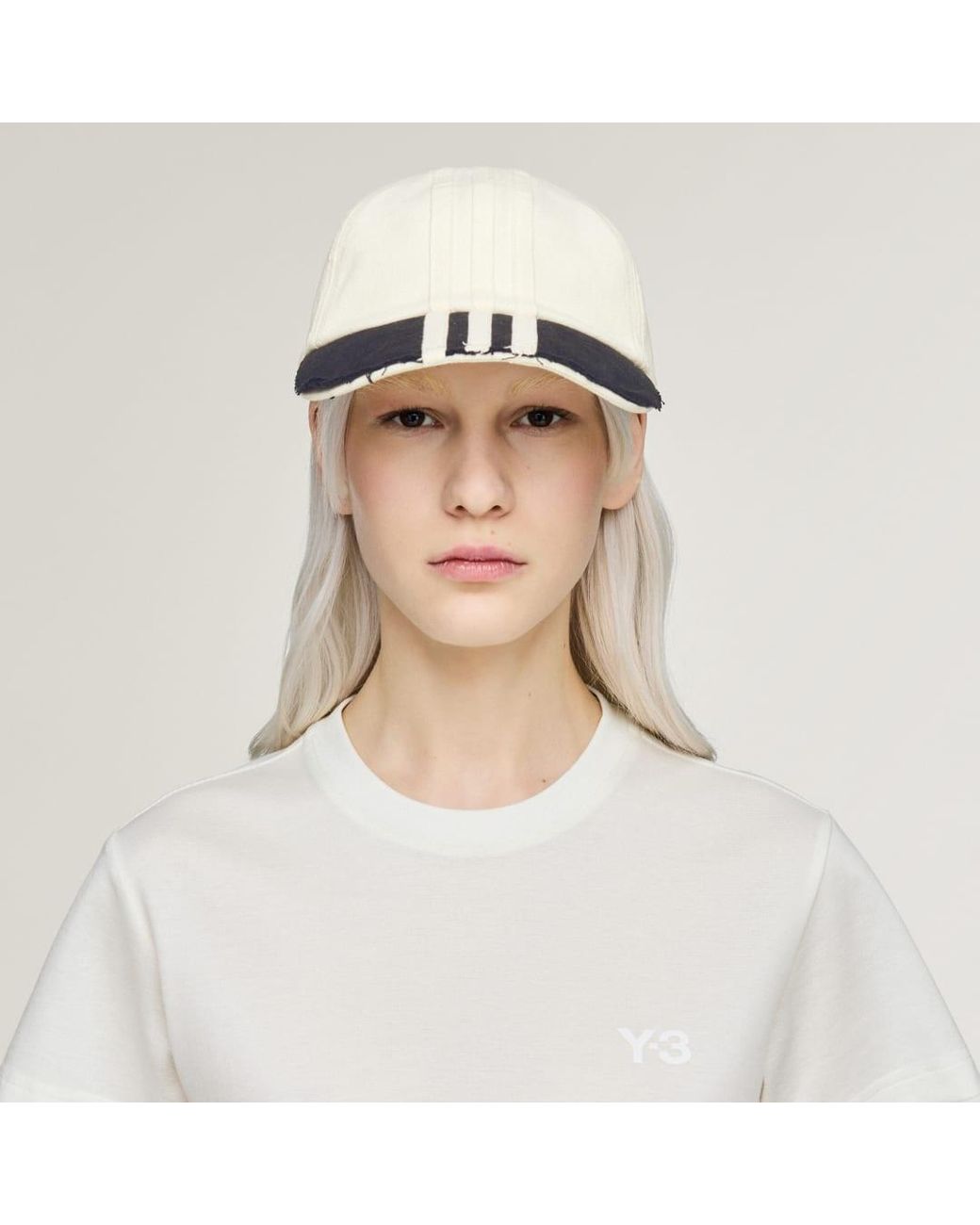 Adidas Blue Y-3 Stripes Cap