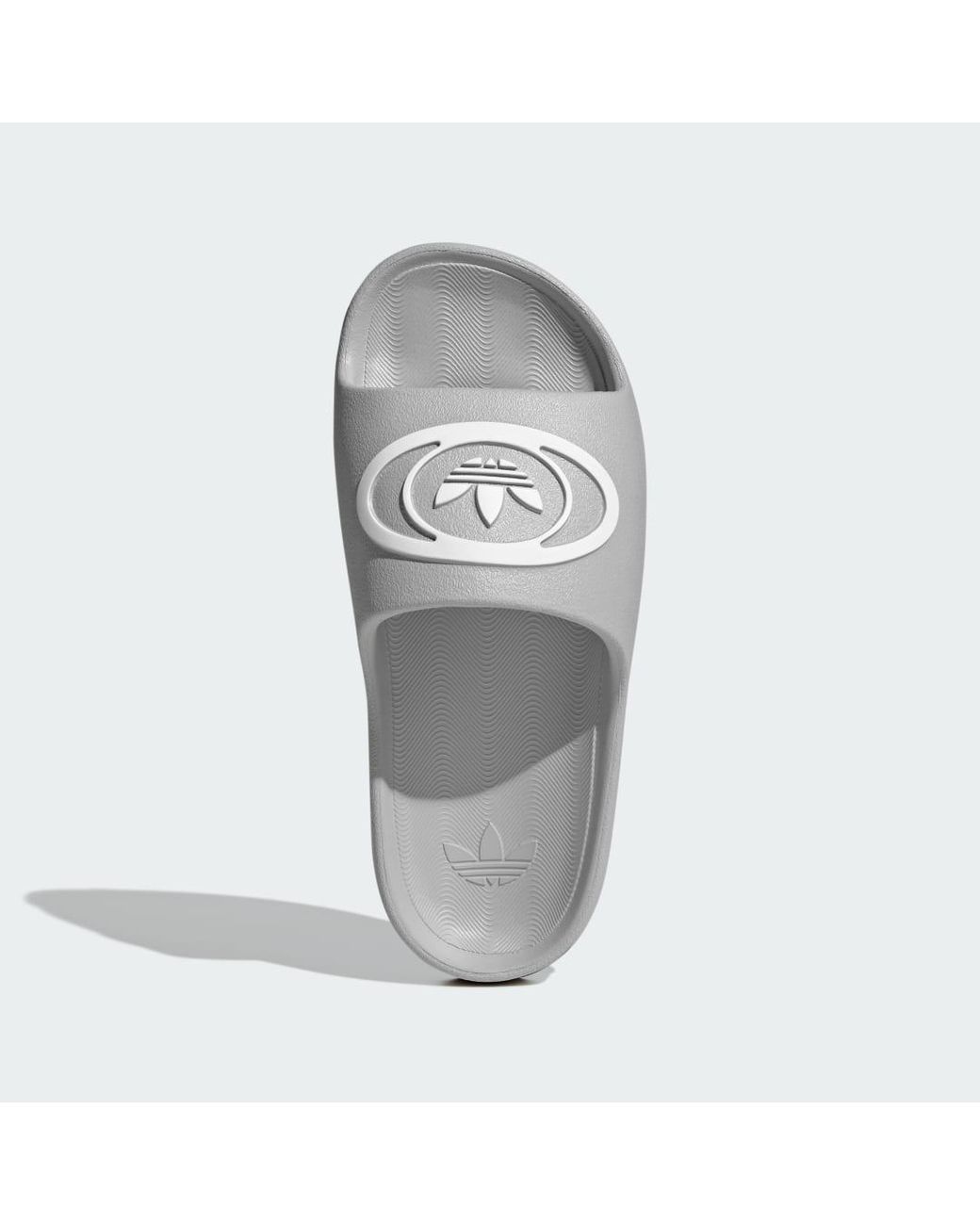 Adidas White Adilette 00S Slides for men