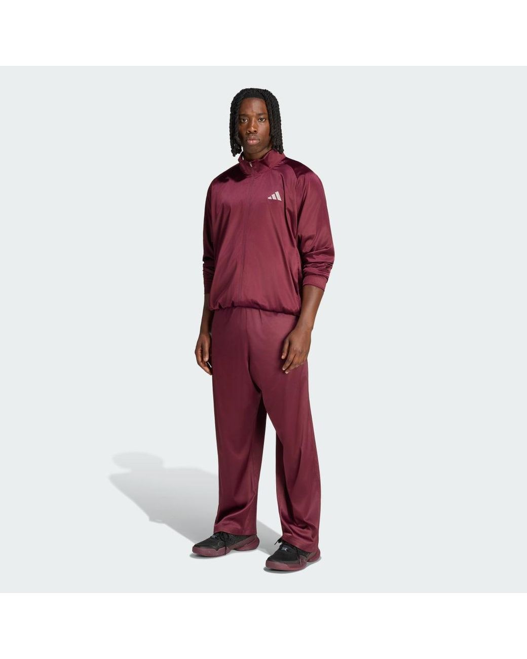 Adidas Originals Red Tennis Cover Up Jacket for men