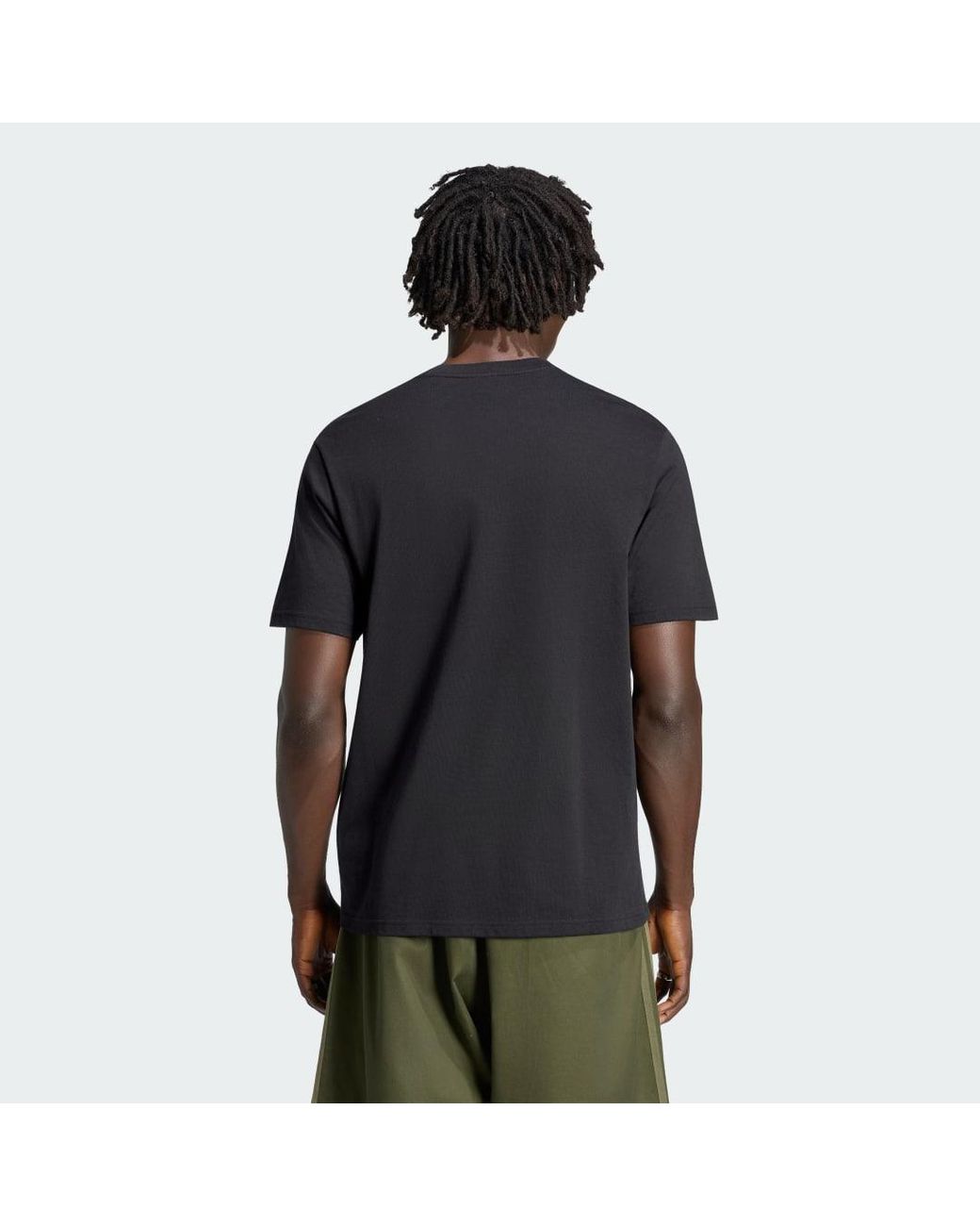 Adidas Black St Gfx T-Shirt for men