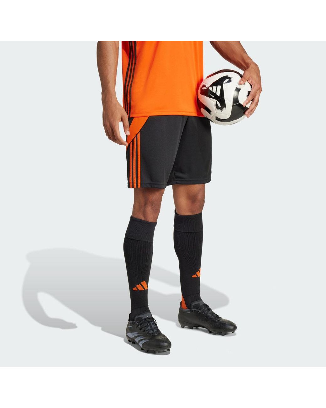 Adidas Black Tiro 24 Shorts for men