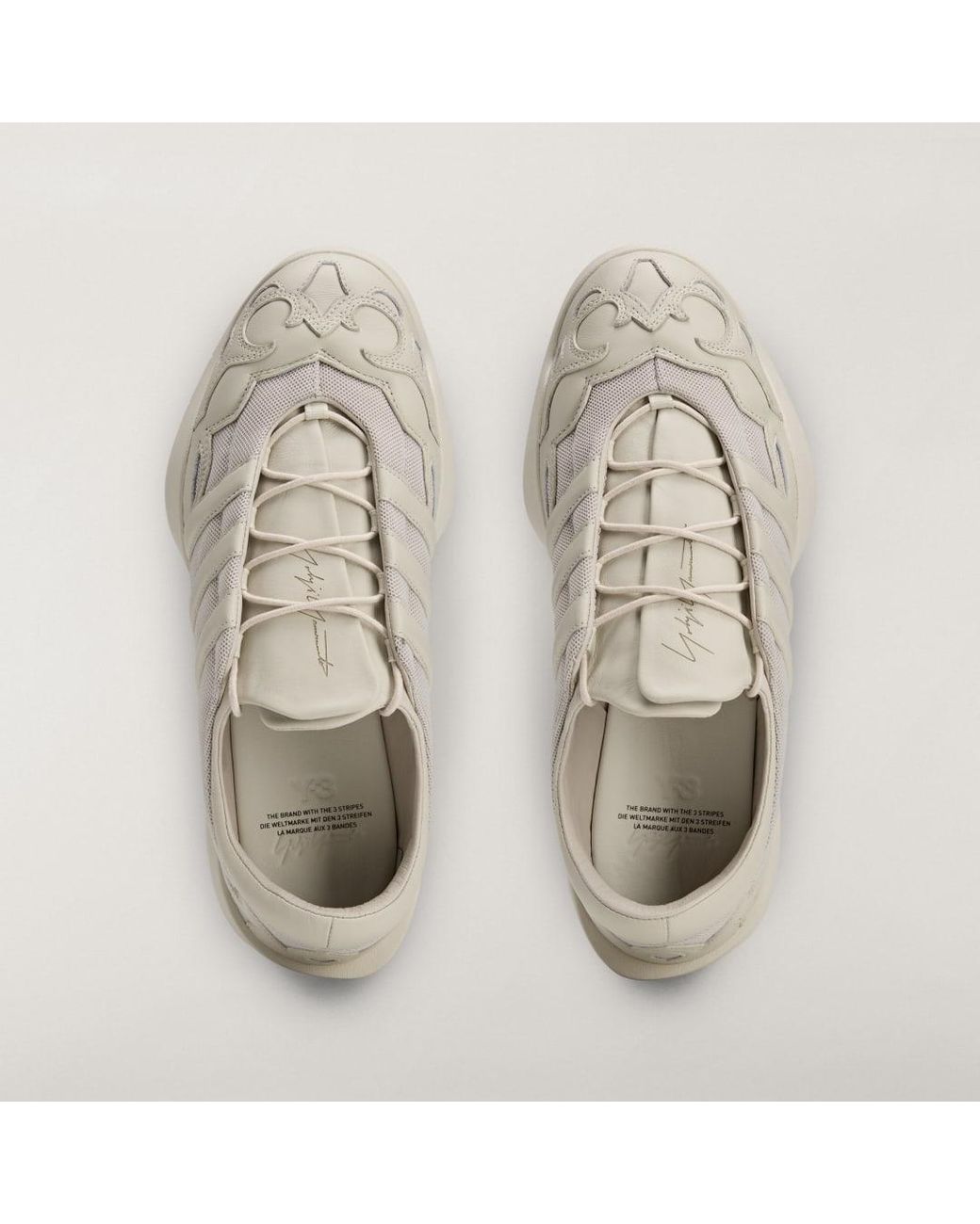 Adidas White Y-3 Regu 2002 Shoes