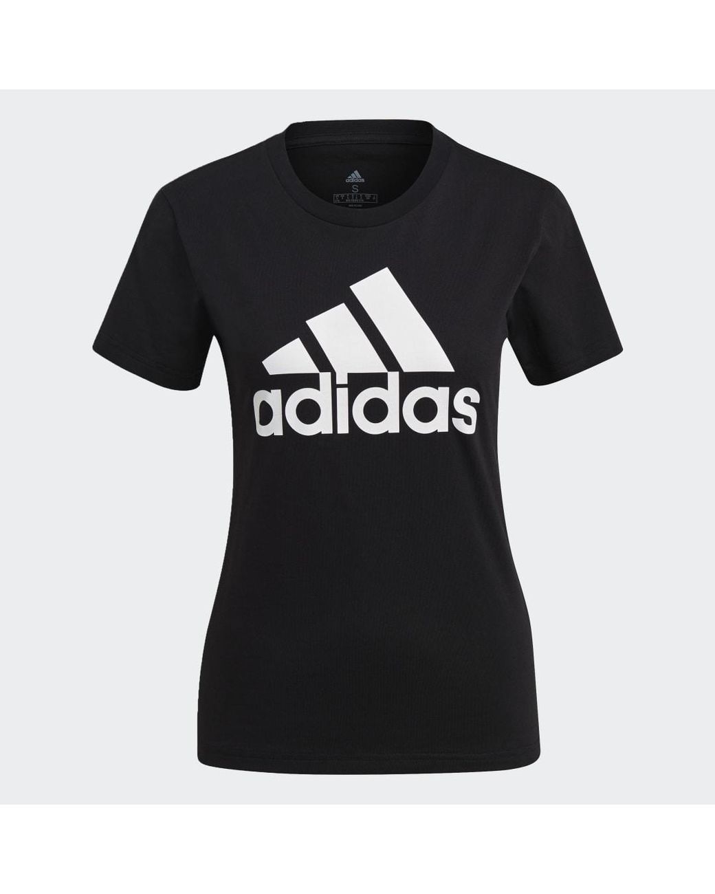 Adidas Black Adida Eentia Ogo Hort Eeve T-hirt Back X / Reguar