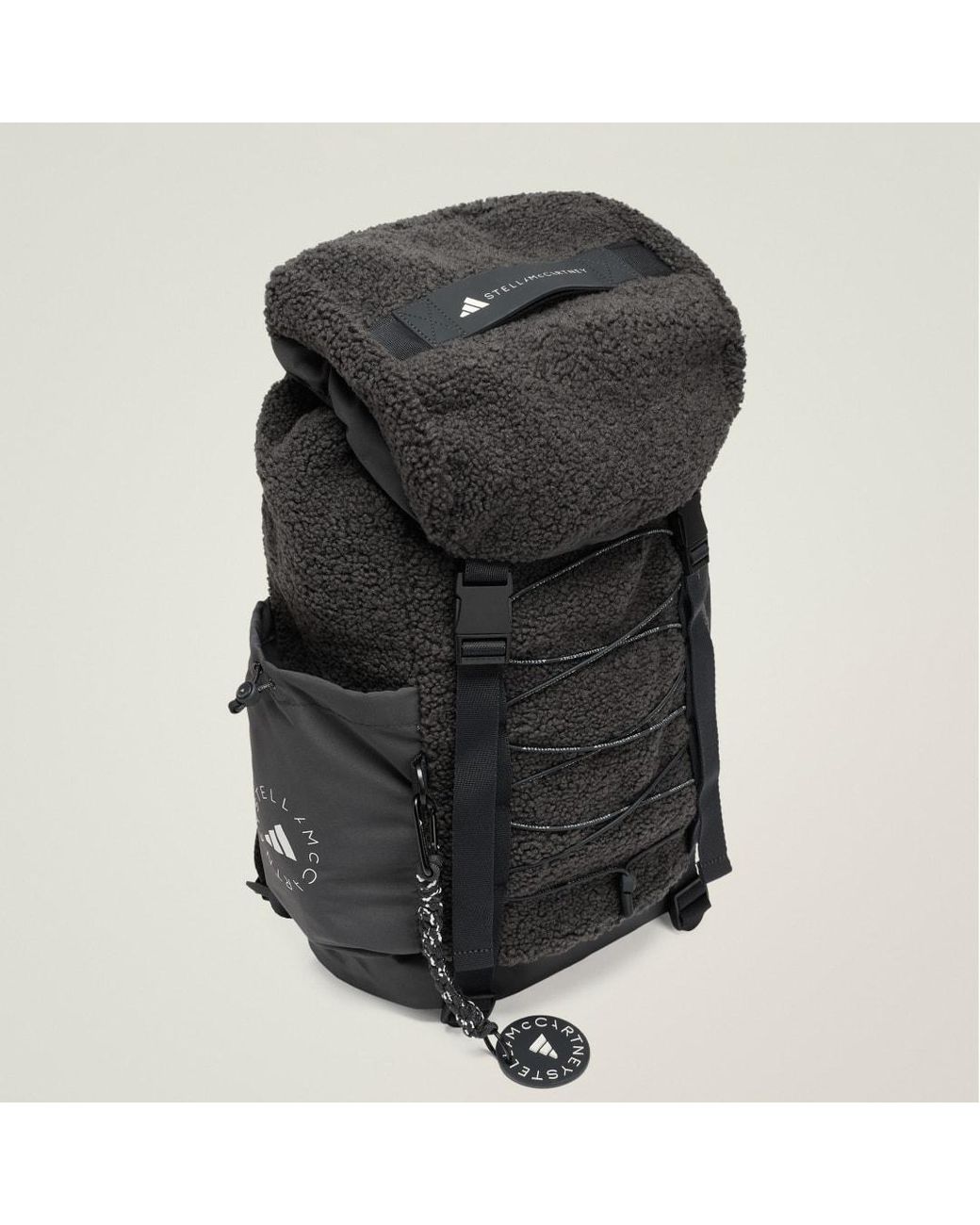 Adidas Black By Stella Mccartney Backpack Fleece