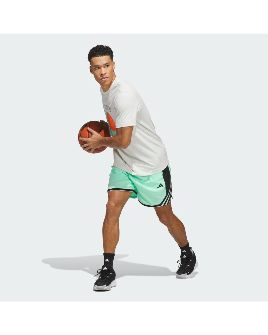 Adidas Green Crazy Lite Short for men