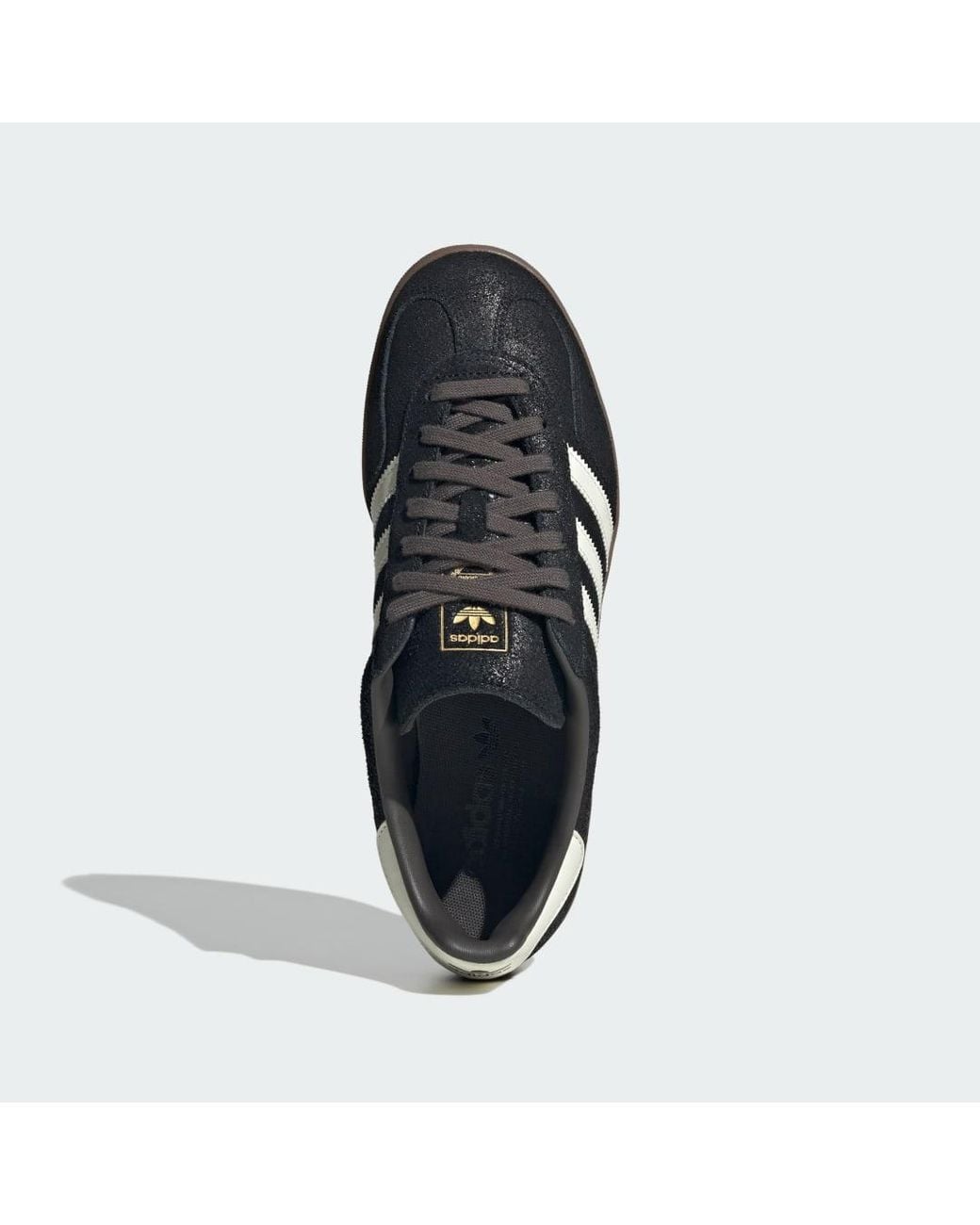 Adidas Black Gazelle Indoor Shoes for men