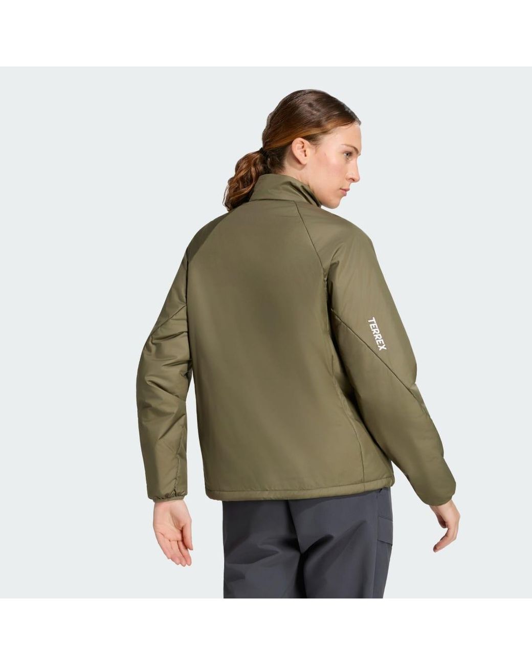 Adidas Green Terrex Multi Climawarm Insulated Jacket