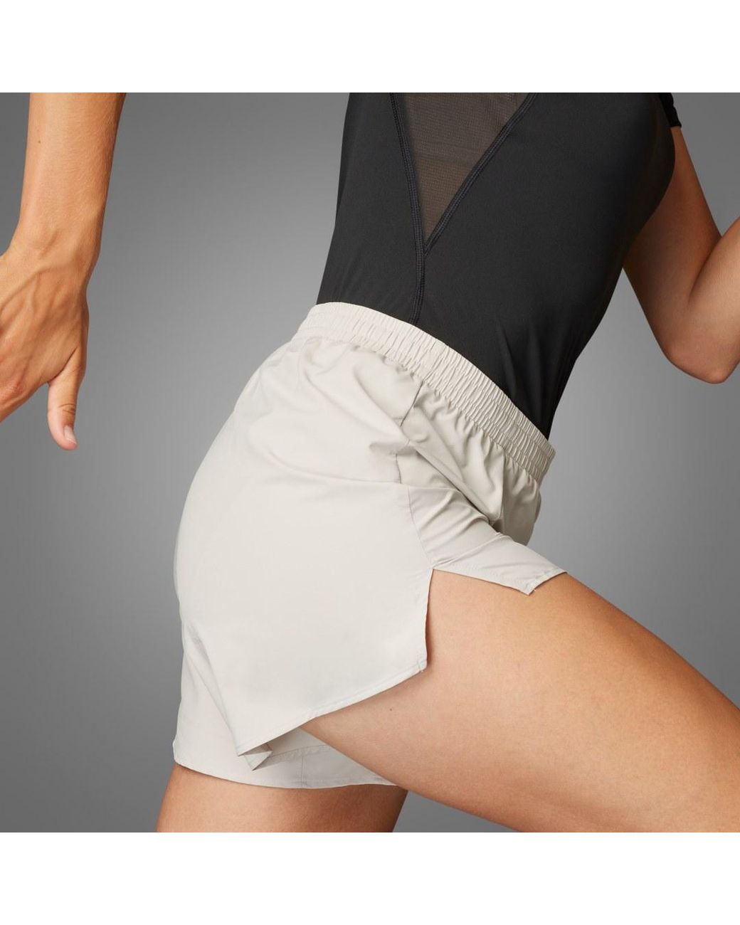Adidas Black Adizero Essentials Running Short