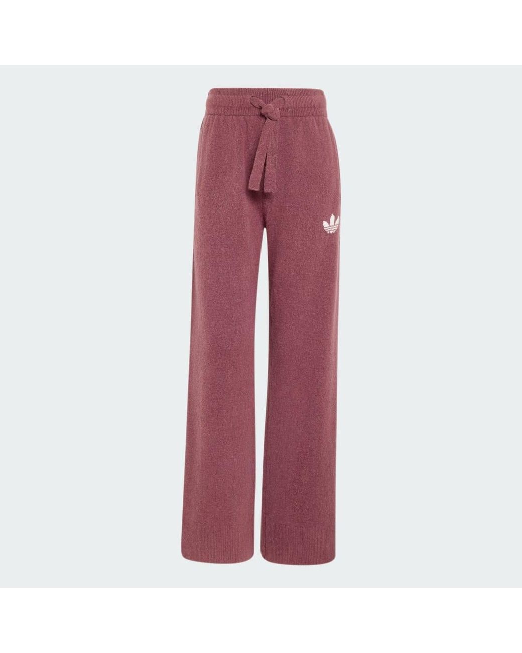 Adidas Red Essentials Knit Pant
