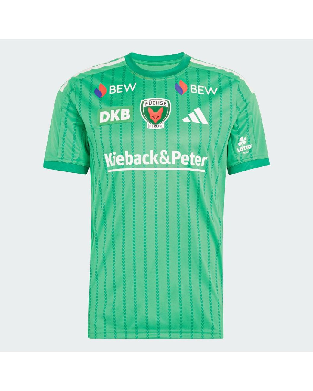 Adidas Green Fuechse Berlin Match Jersey Home for men