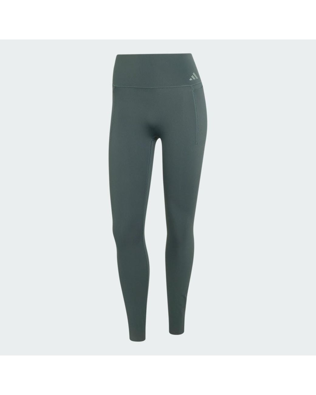 Adidas Green Optime Workout Contour Full Length Leggings