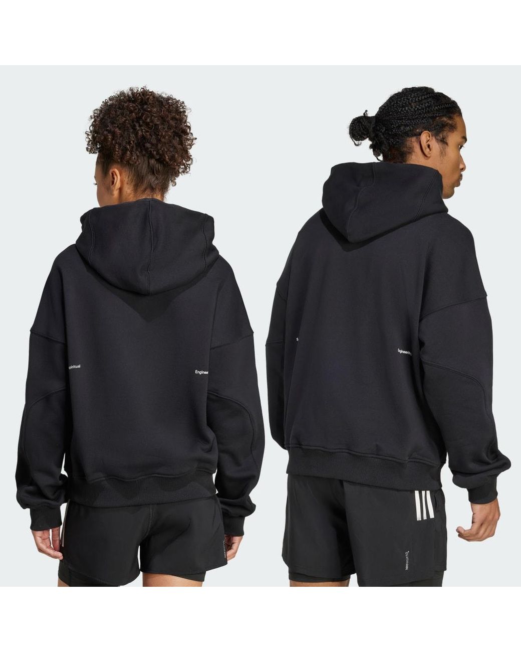 Adidas Black Adi365 H.Koumori Running Hoodie (Gender Neutral)