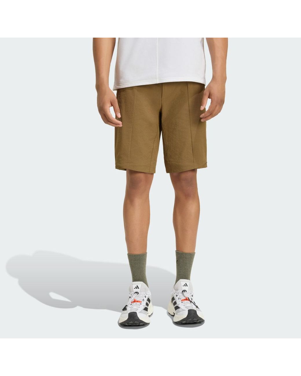 Adidas Natural Terrex Xperior Utilitas Clima365 Zip-Off Tracksuit Bottoms for men