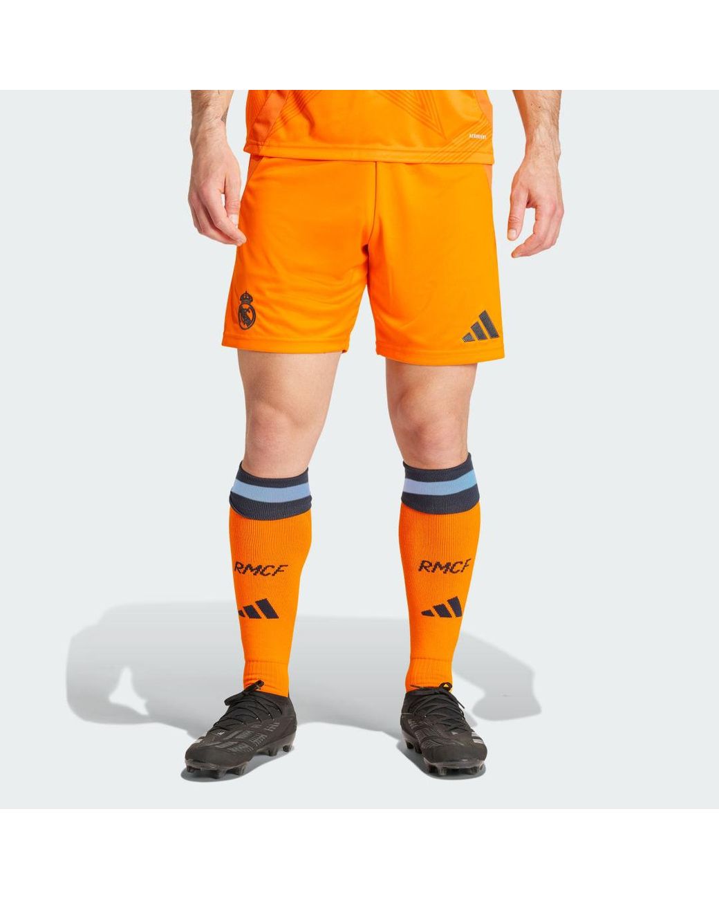 Adidas Orange Real Madrid 24/25 Away Shorts for men