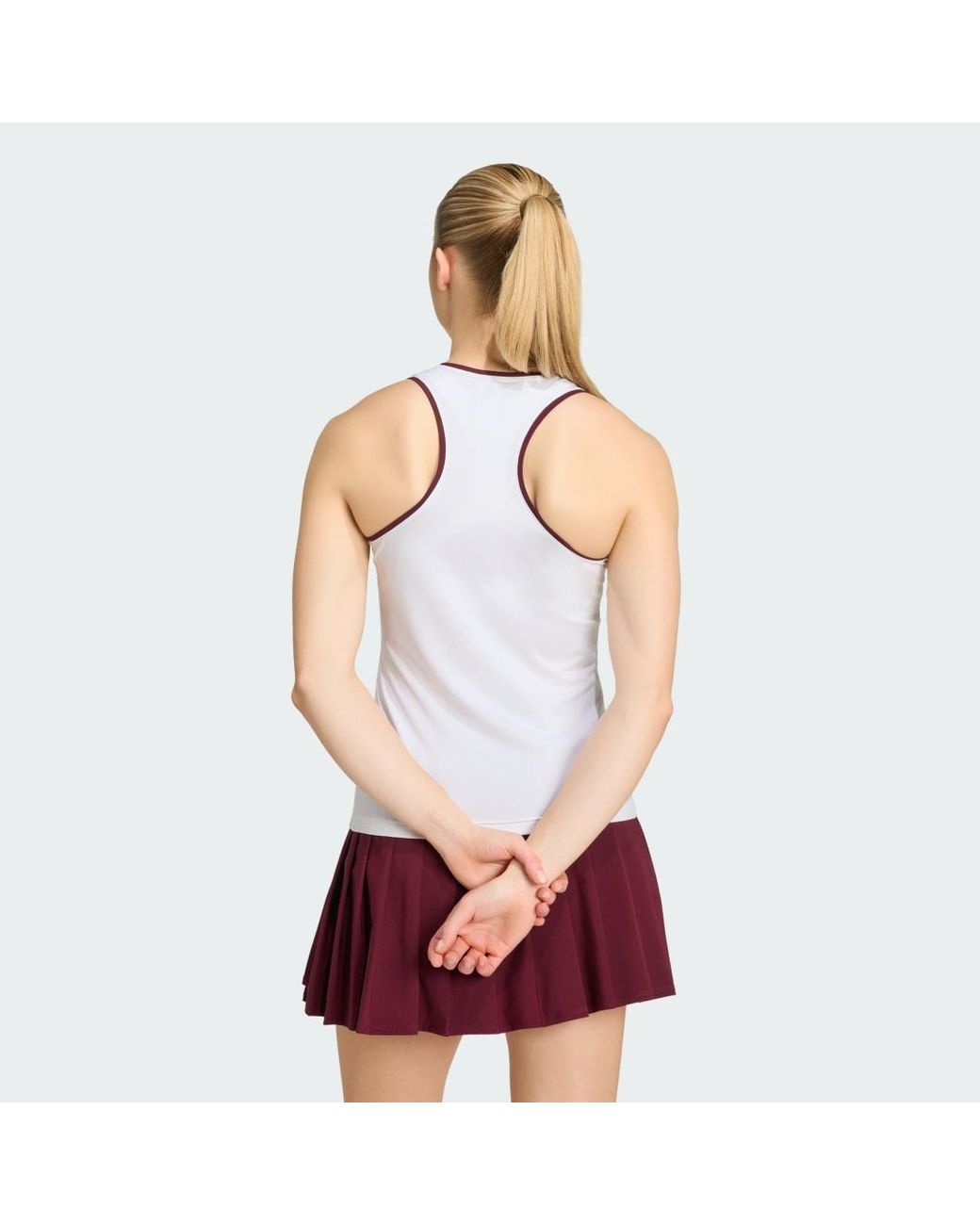 Adidas Red Tennis Classics Tank Top