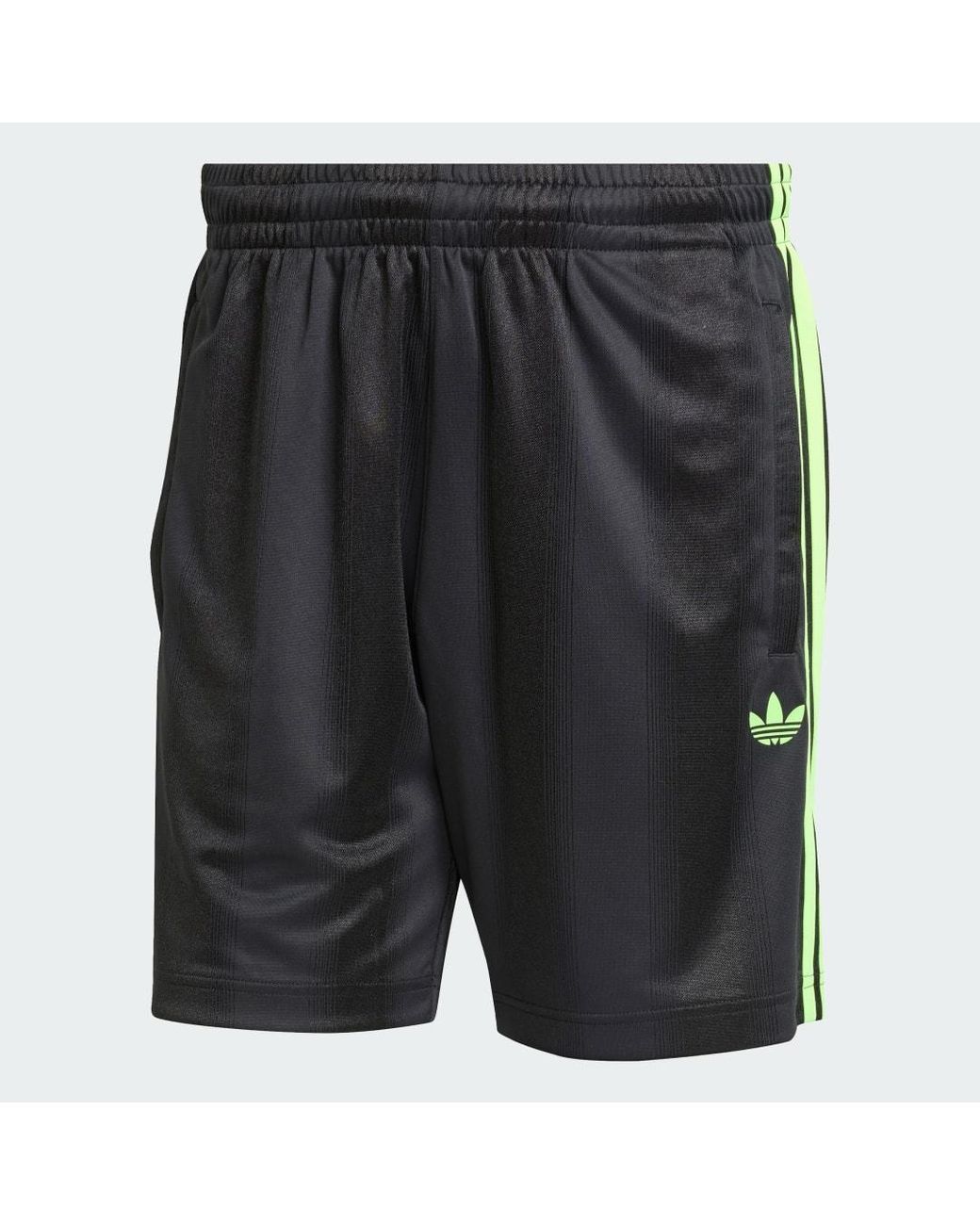 Adidas Black Adicolor Jacquard Shorts for men