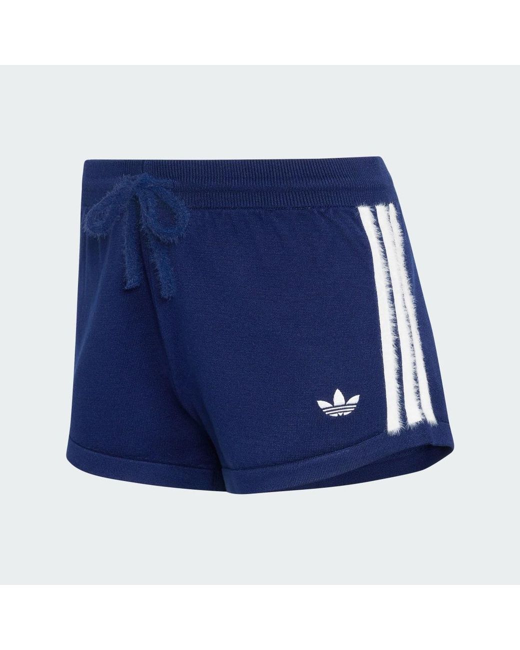 Adidas Blue Knitted Shorts