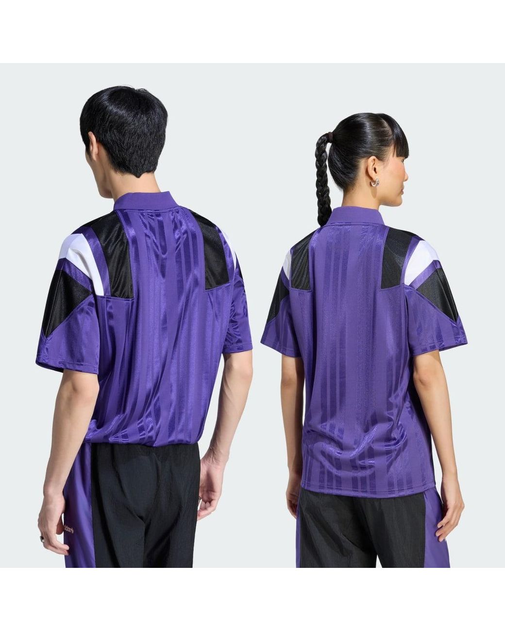 Adidas Purple Real Madrid Eqt Jersey