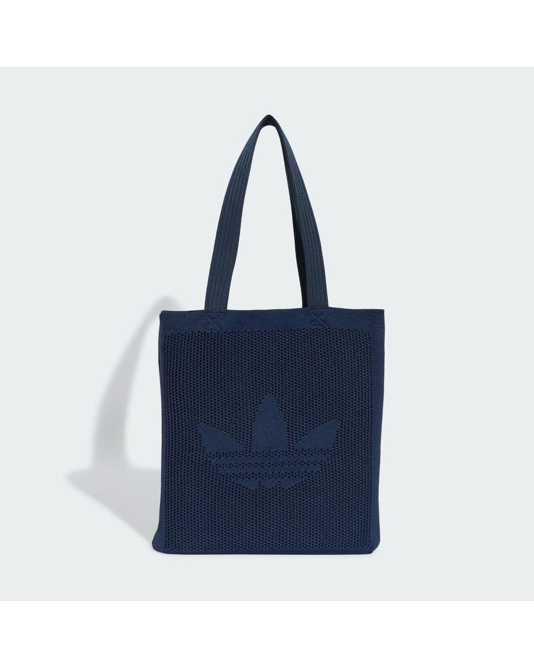 Adidas Blue Crochet Tote Bag