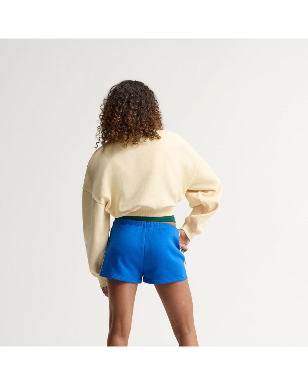 Adidas Blue Adisignature Ny Crewneck Sweatshirt