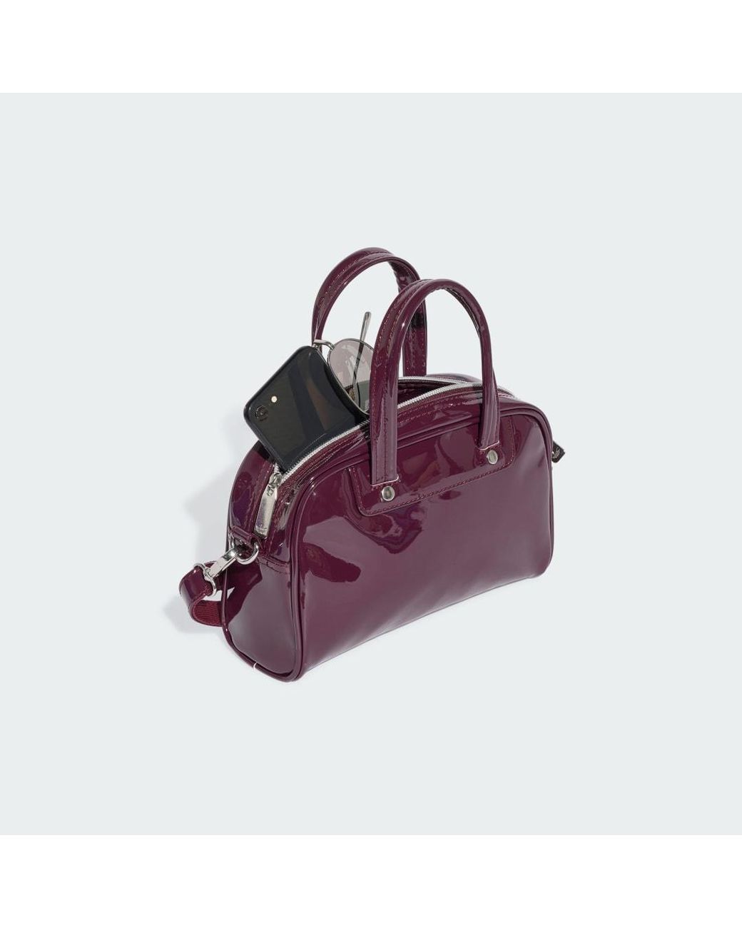 Adidas Purple Adicolor Mini Bowling Bag
