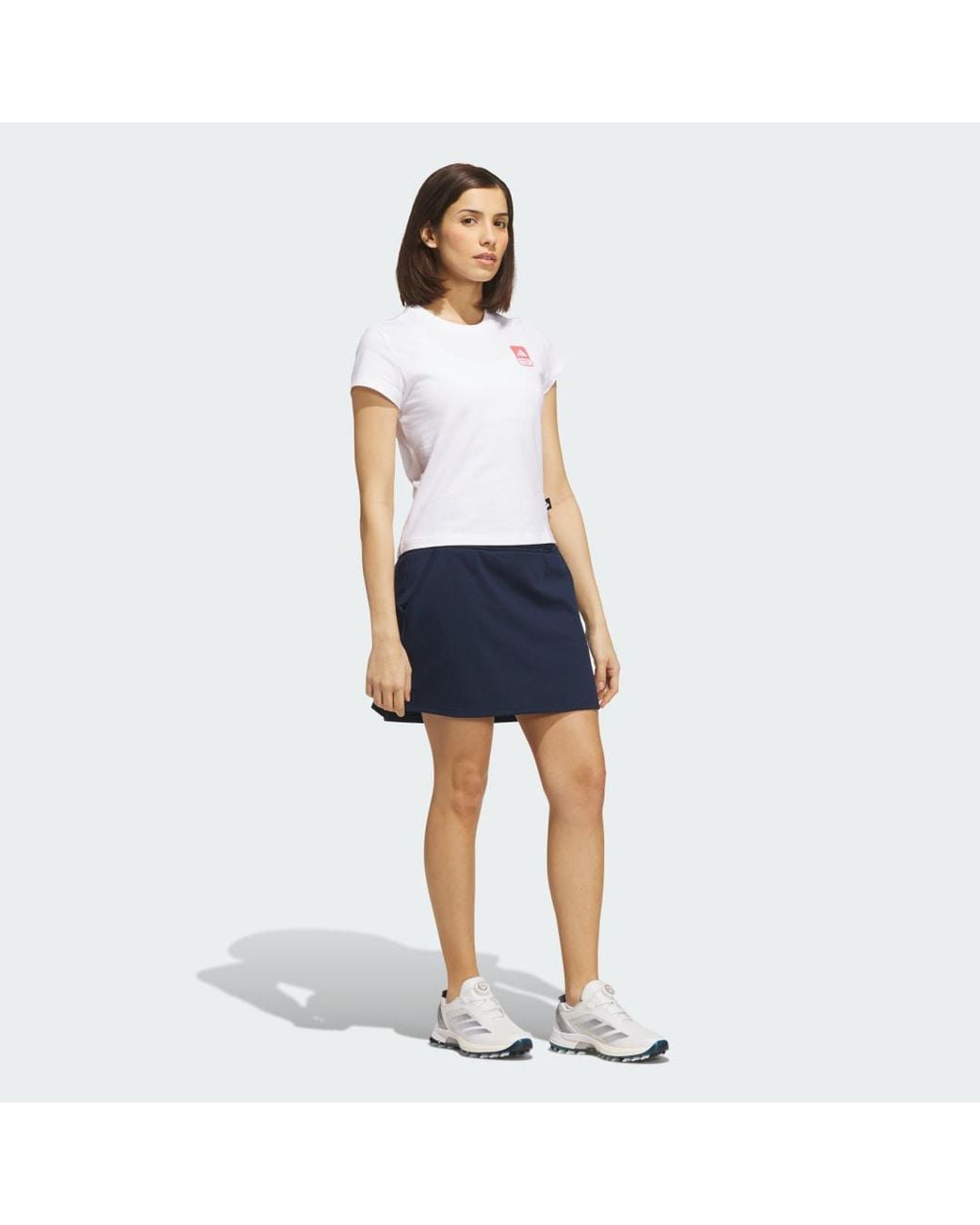 Adidas White Golf Birdies Club Graphic T-Shirt