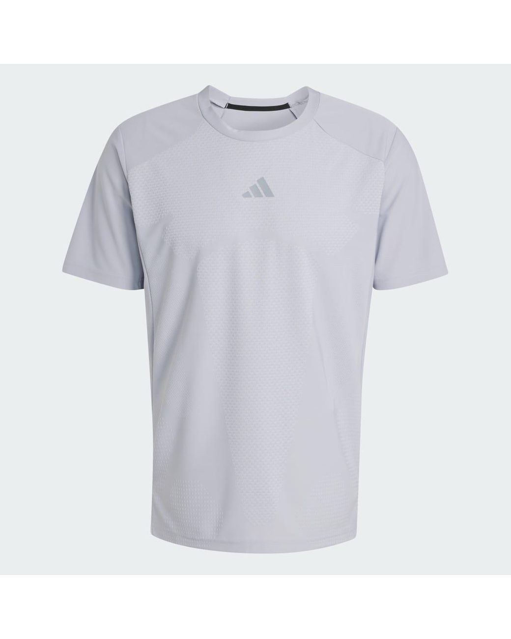 Adidas Blue Gym & Training Climacool 3D T-Shirt Kq7502 for men