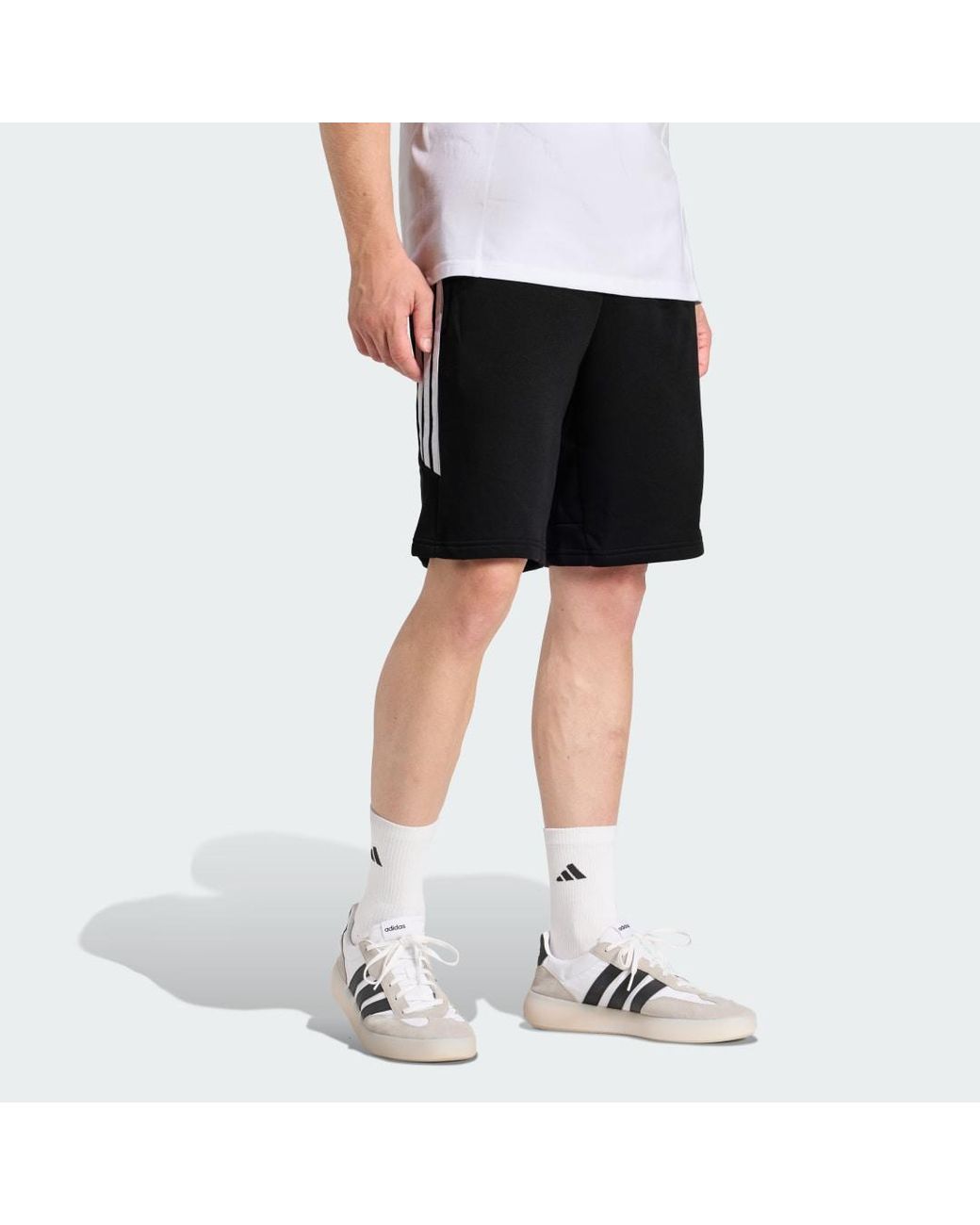 Adidas Black Tiro26 League Sweat Shorts for men
