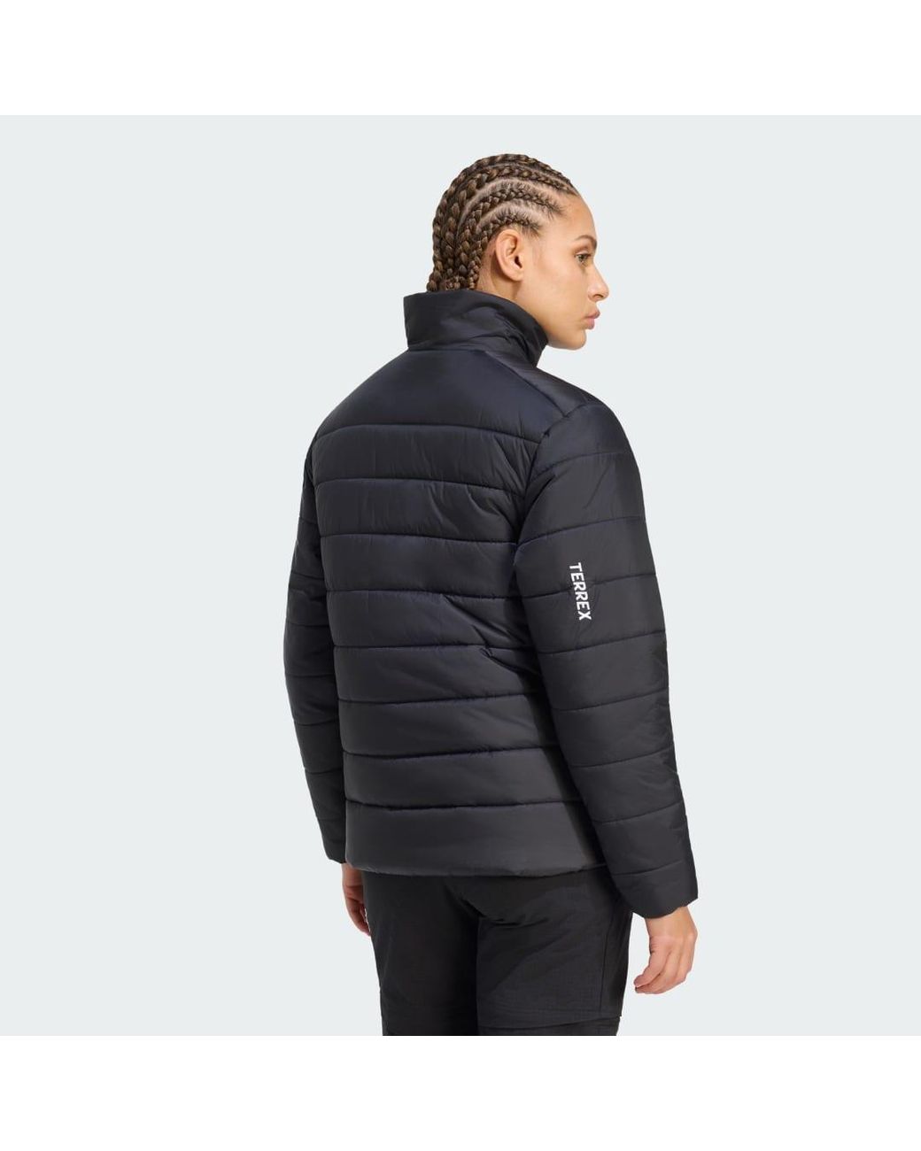 Adidas Black Terrex Multi Essentials Insulated Jacket