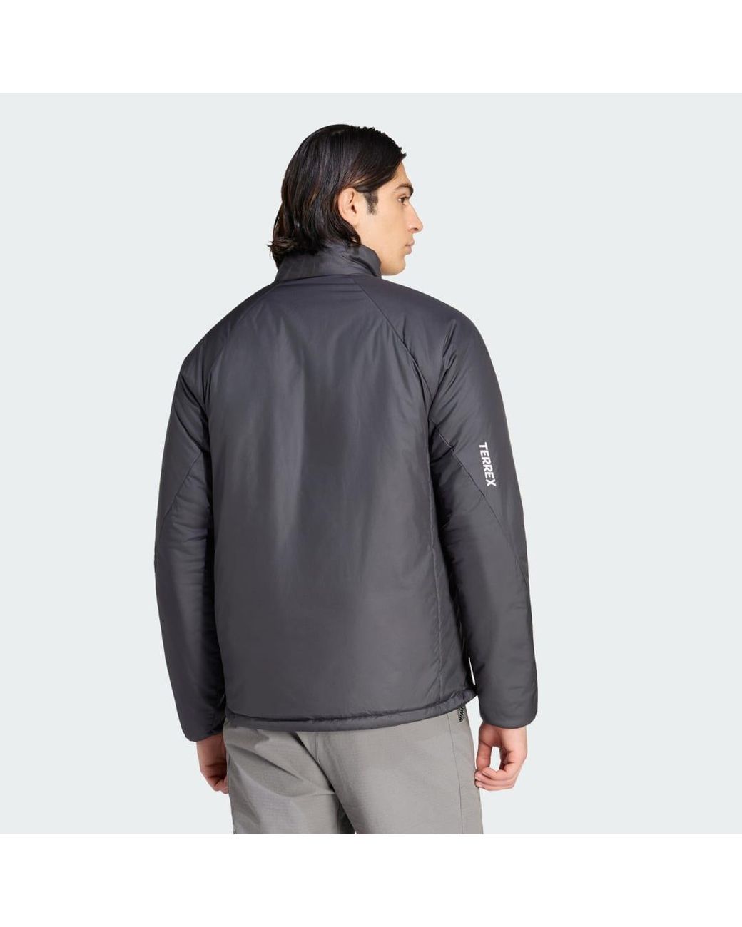 Adidas Gray Terrex Multi Climawarm Insulated Jacket for men