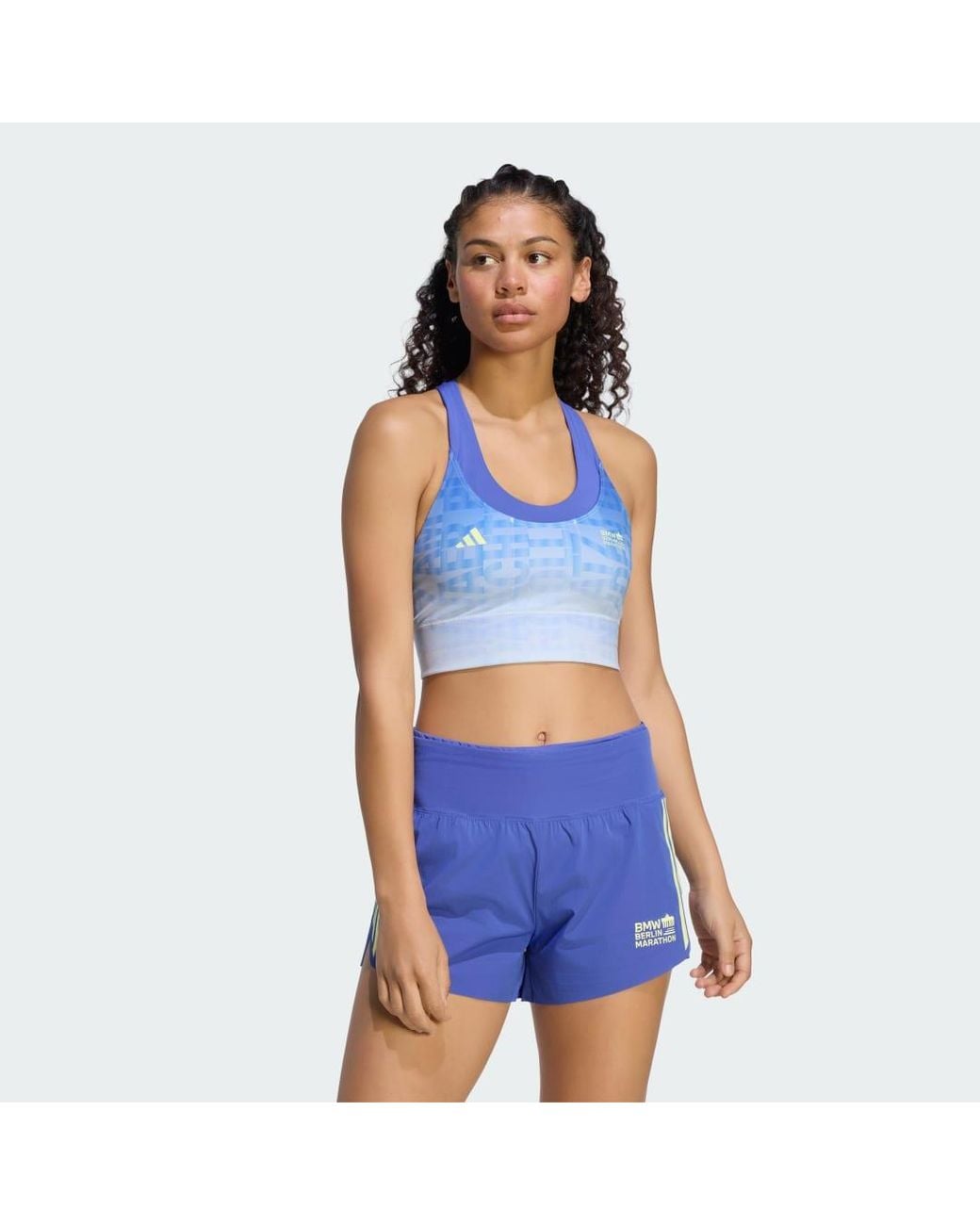 Adidas Blue Bmw Berlin-Marathon 2026 Bra