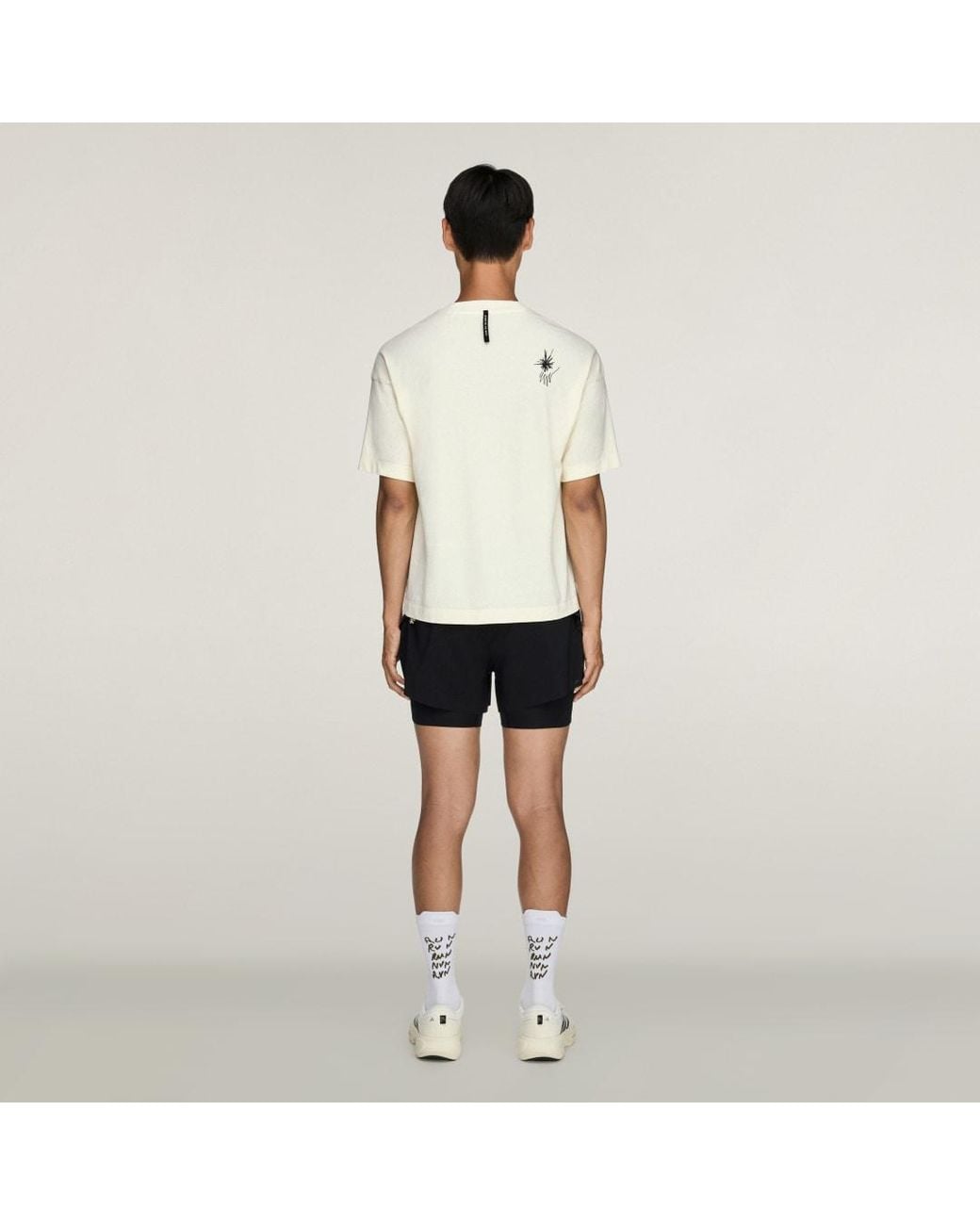 Adidas White T-Shirt Adidas X Song For The Mute Running T-Shirt
