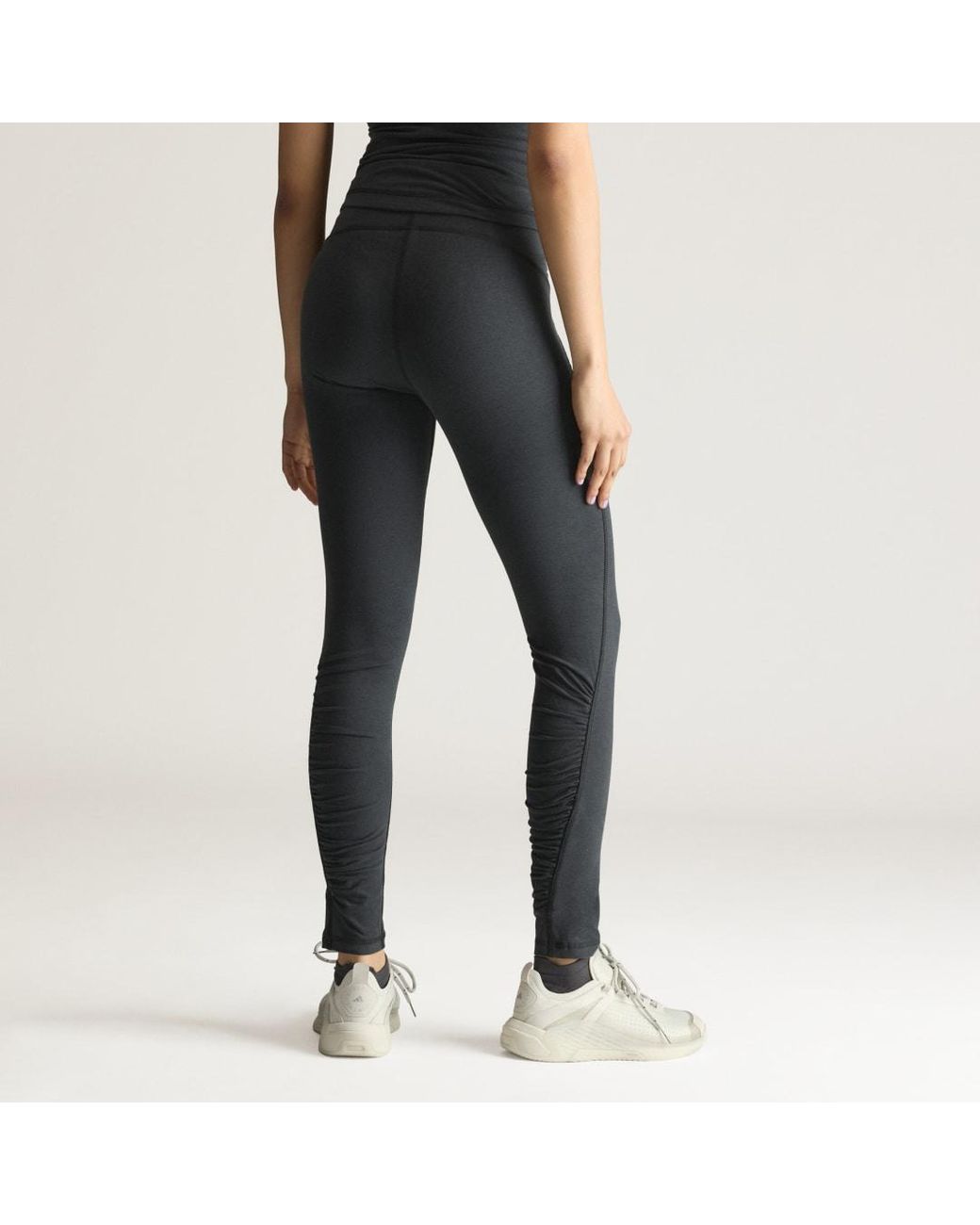 Adidas Blue By Stella Mccartney Studio Cotton Leggings