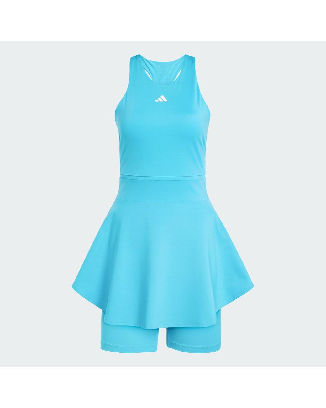 In6166 adidas Tennis Climacool Y-Dress in Blue | Lyst UK