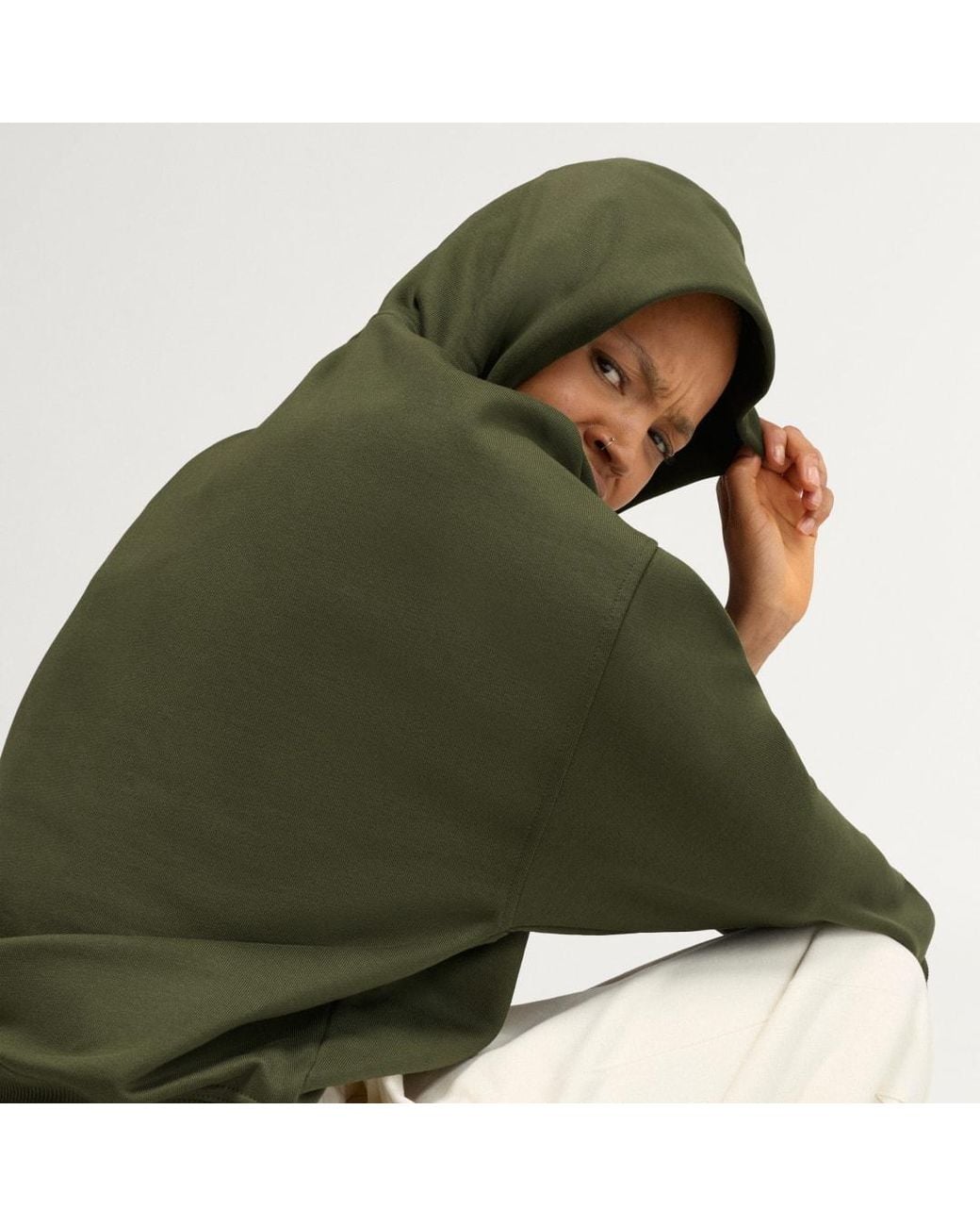 Adidas Green Adisignature 3 Stripes Hoodie