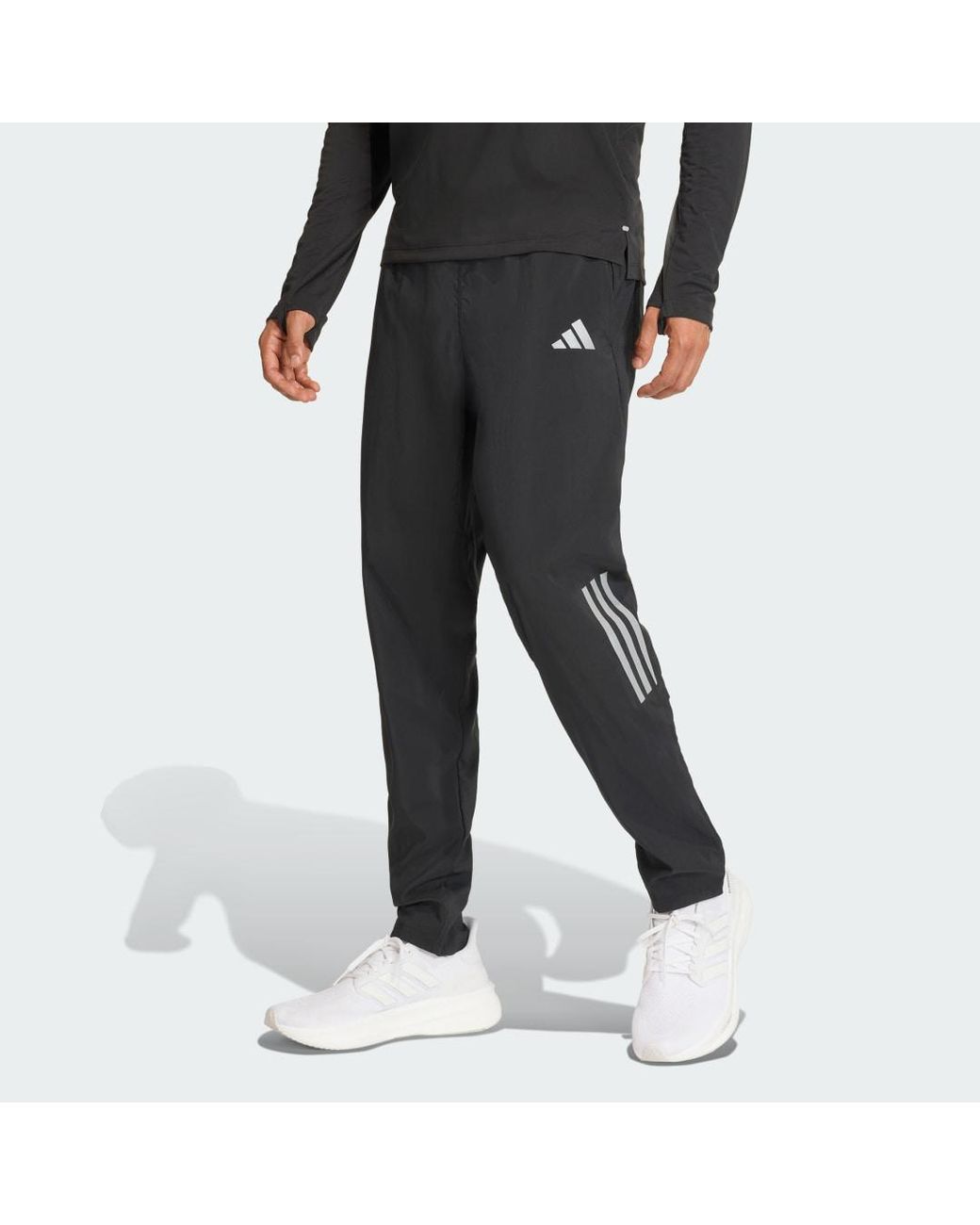 Adidas Black Adi365 Iconic/ Astro Running Joggers for men