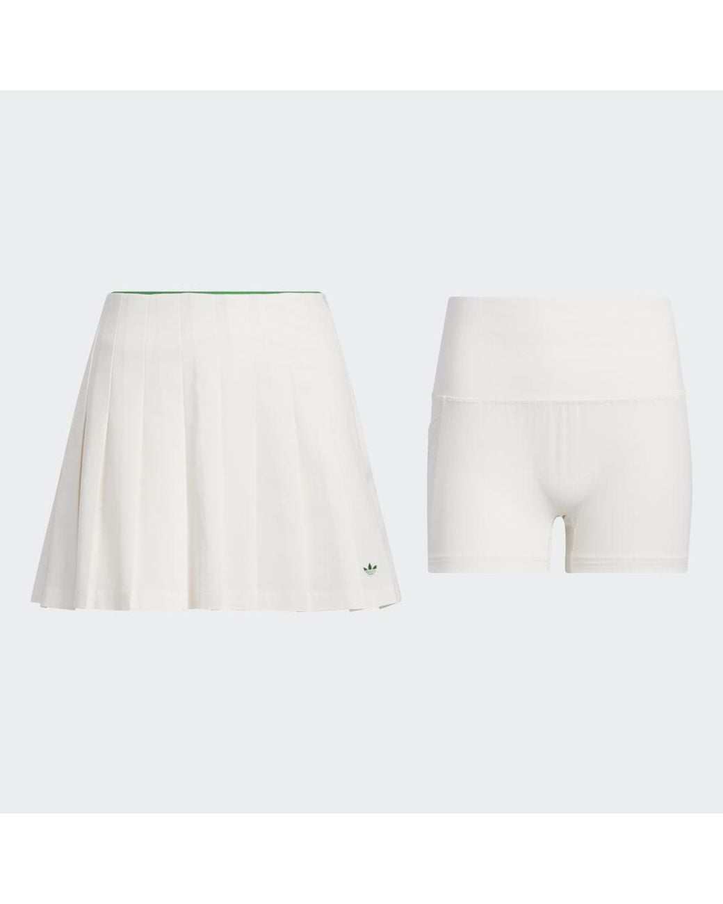 Adidas Gray Originals Pleated Skirt