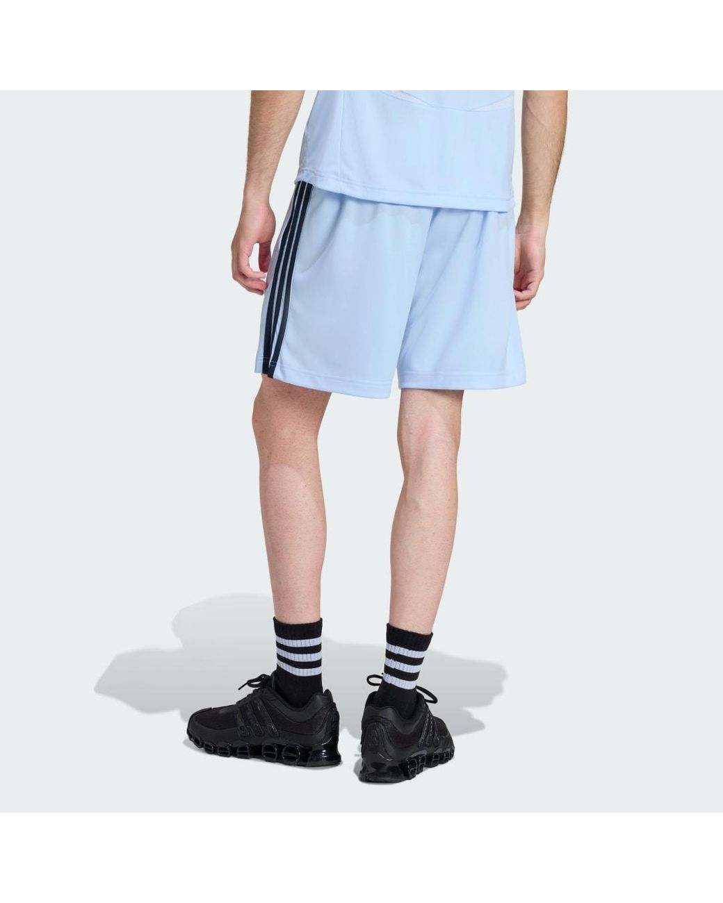Adidas Originals Blue Teamgeist Adicolor Shorts for men