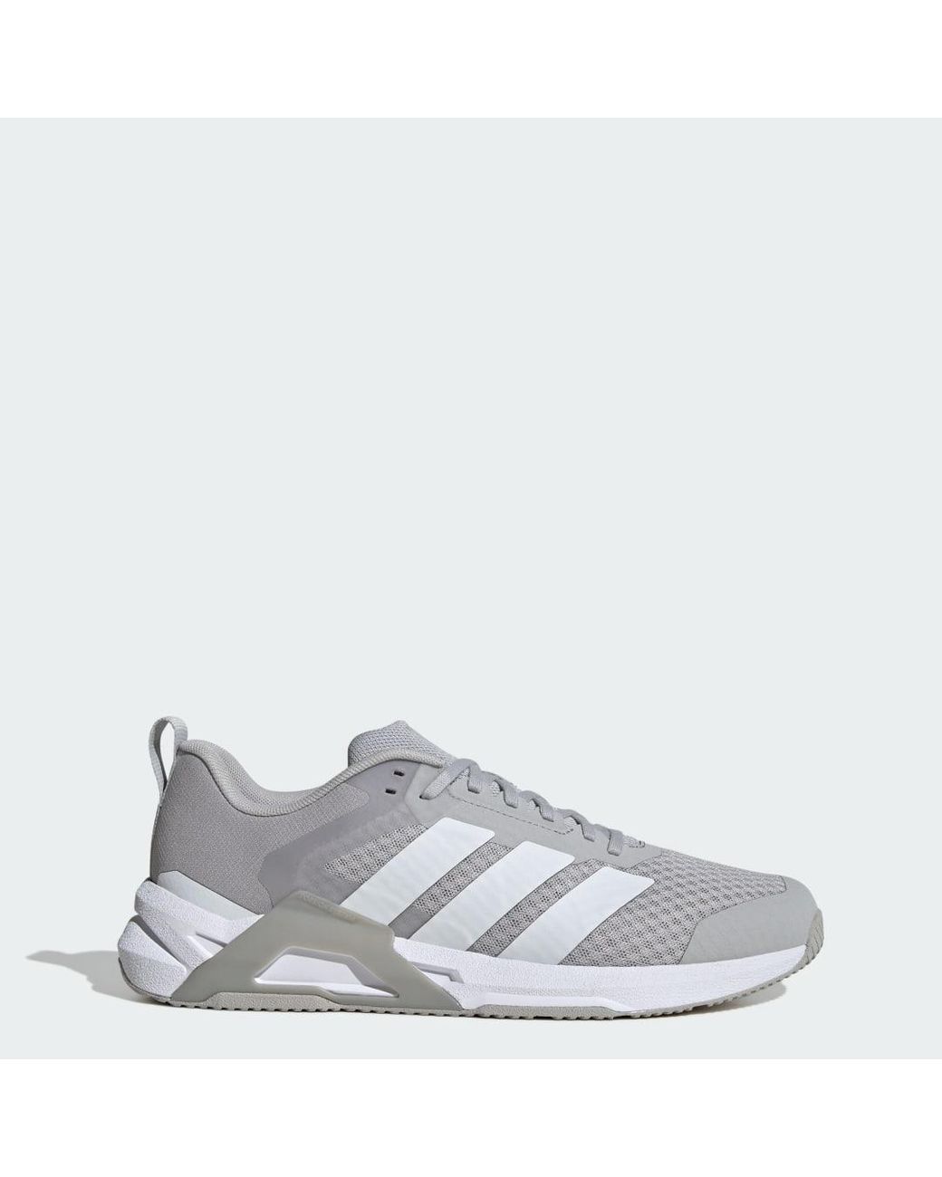Adidas White Dropset Control Training Shoes for men