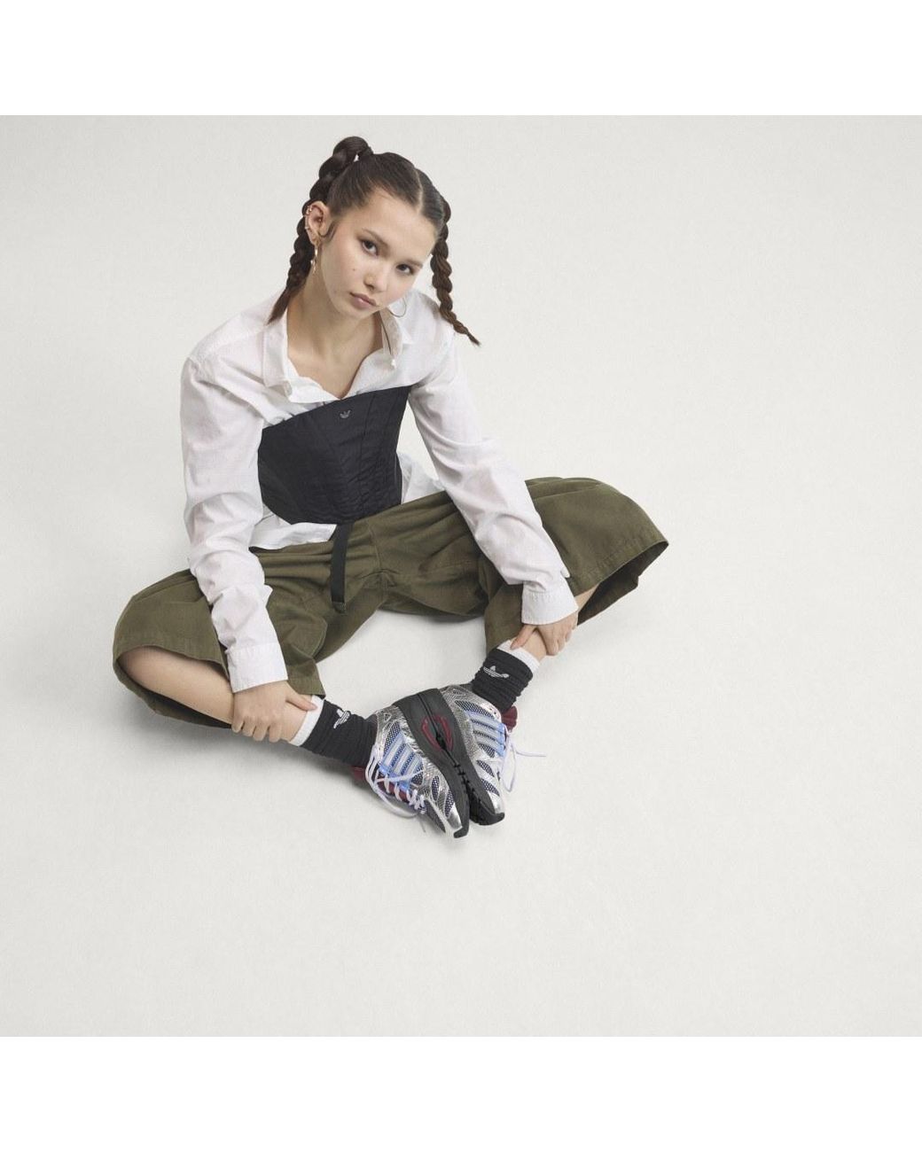 Adidas Gray Adistar Mld Shoes
